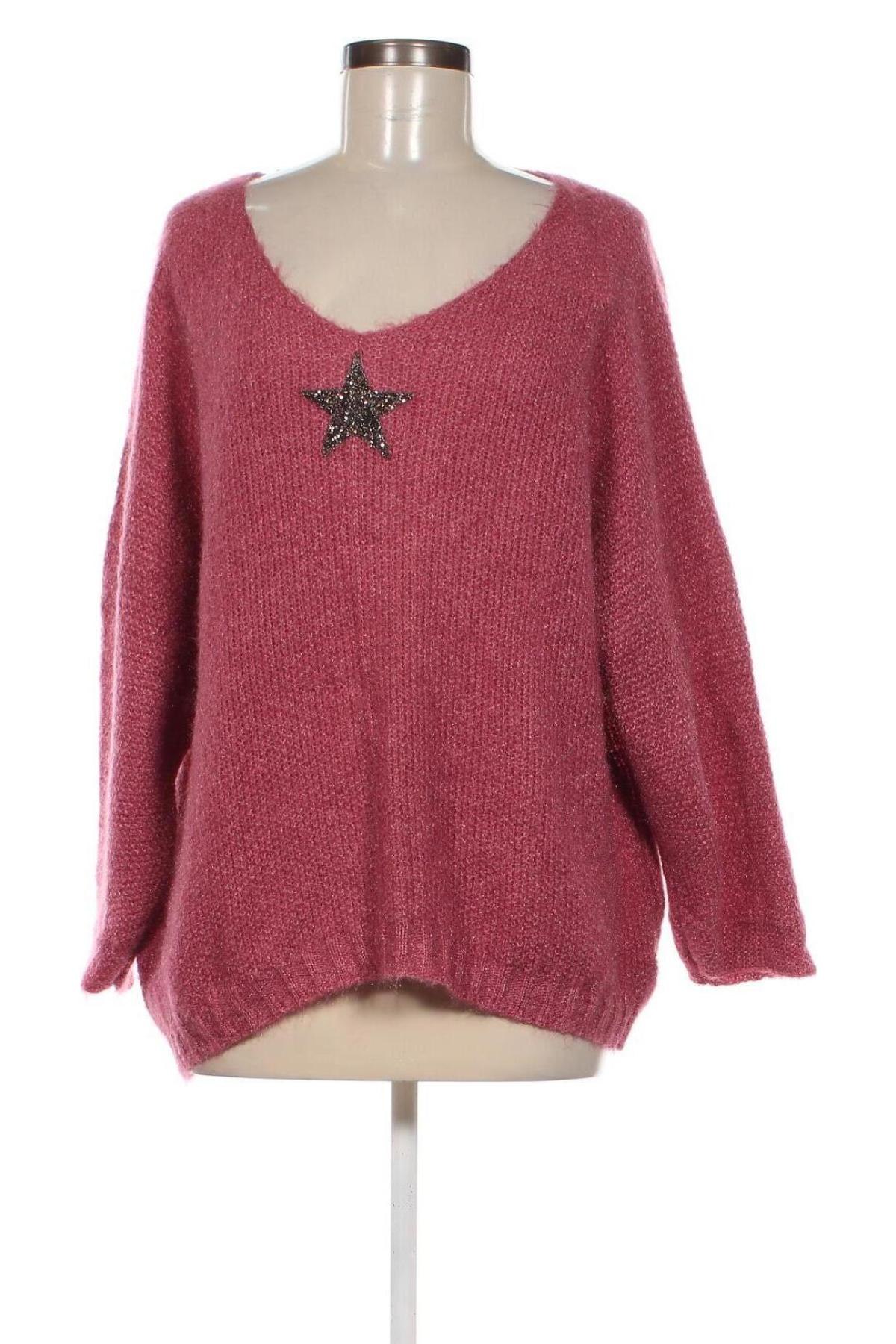 Damenpullover, Größe L, Farbe Rosa, Preis 2,99 €