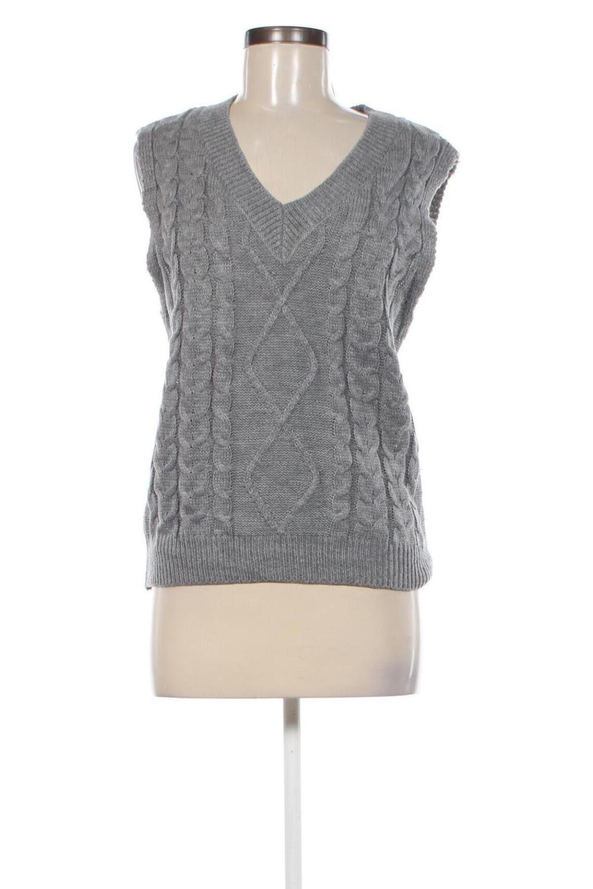 Damenpullover, Größe M, Farbe Grau, Preis 7,49 €