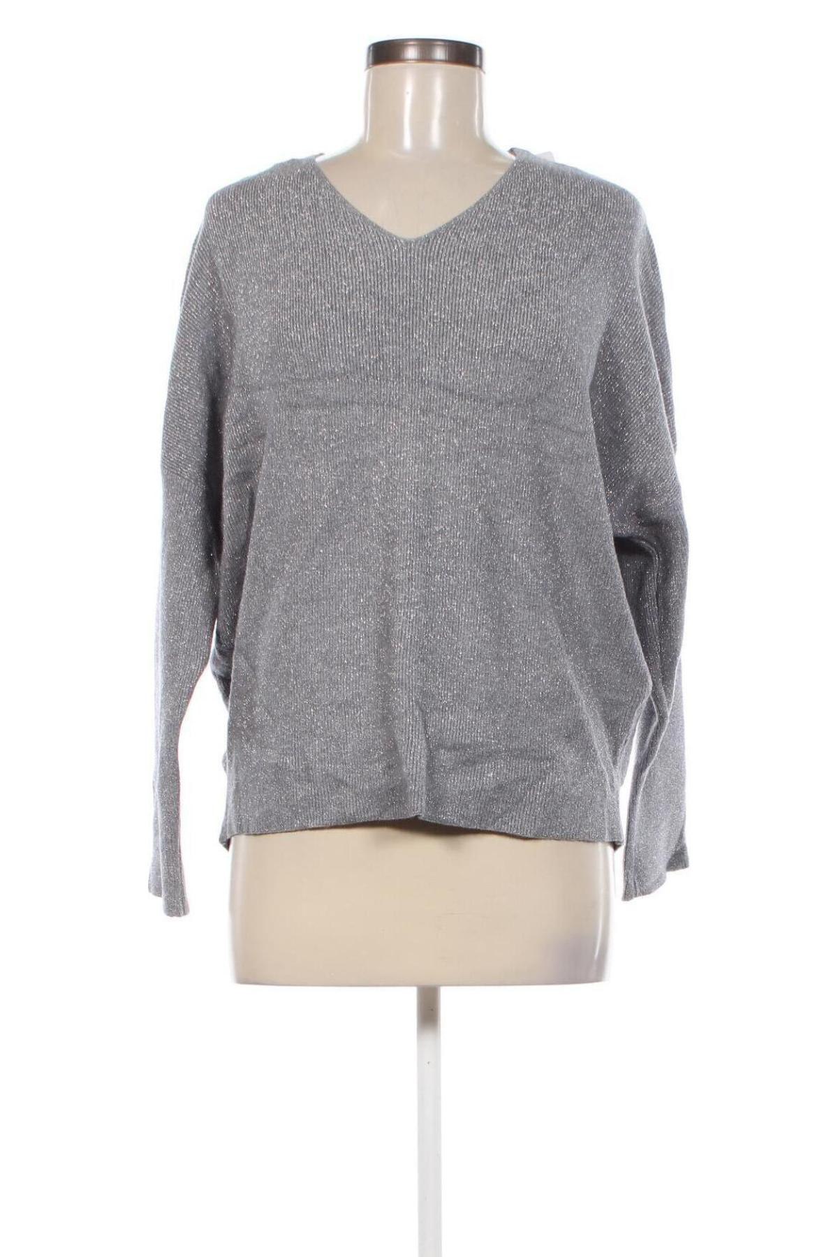 Damenpullover, Größe M, Farbe Silber, Preis € 7,49