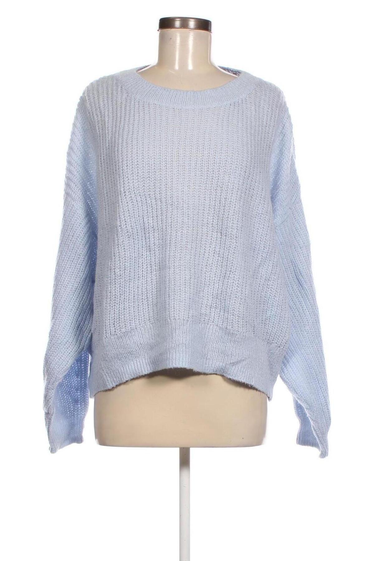 Damenpullover, Größe L, Farbe Blau, Preis 7,49 €