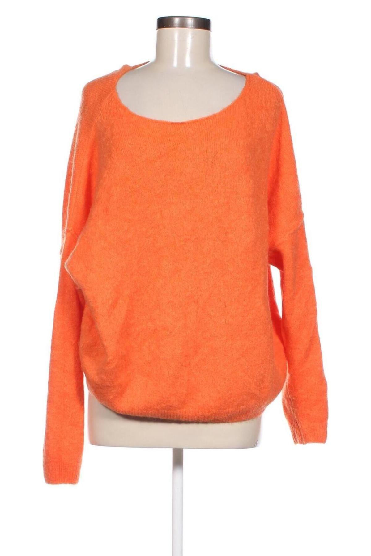 Damenpullover, Größe M, Farbe Orange, Preis € 7,49