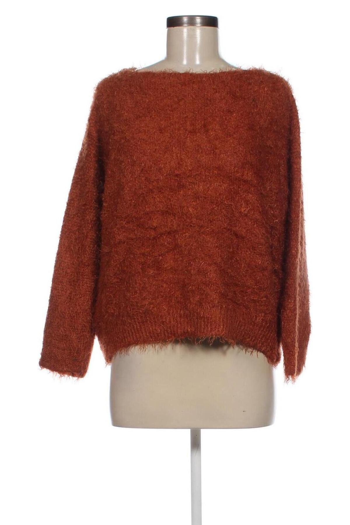 Damenpullover, Größe L, Farbe Orange, Preis € 7,49