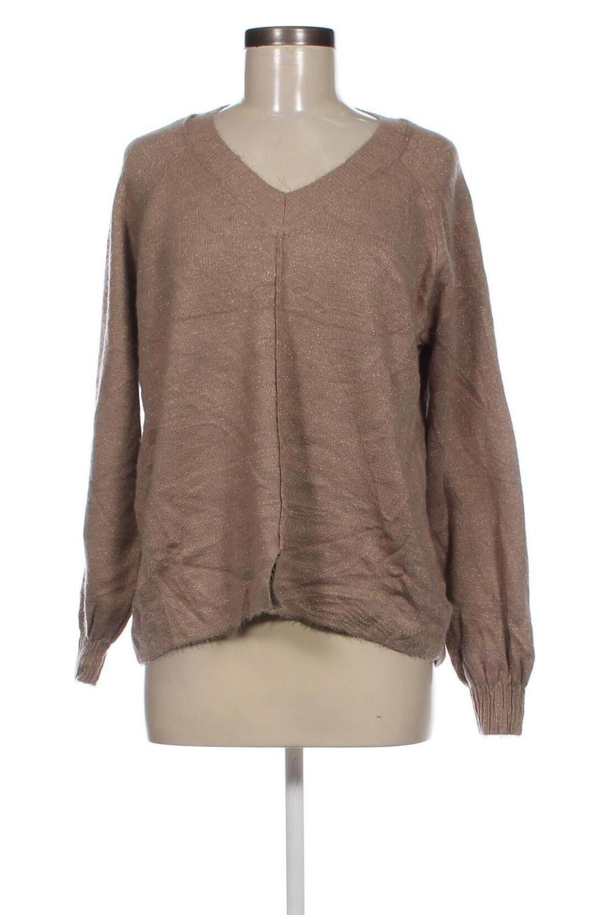 Damenpullover, Größe L, Farbe Braun, Preis 7,49 €