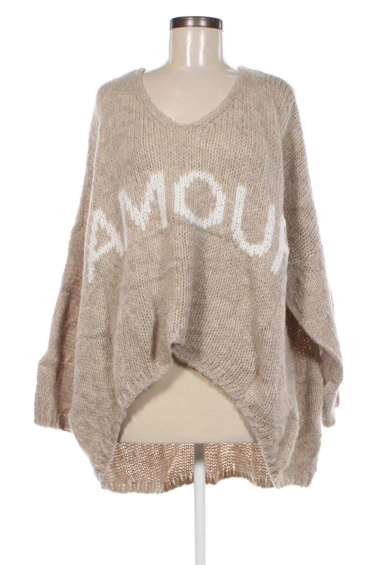 Damenpullover, Größe XXL, Farbe Beige, Preis € 6,99