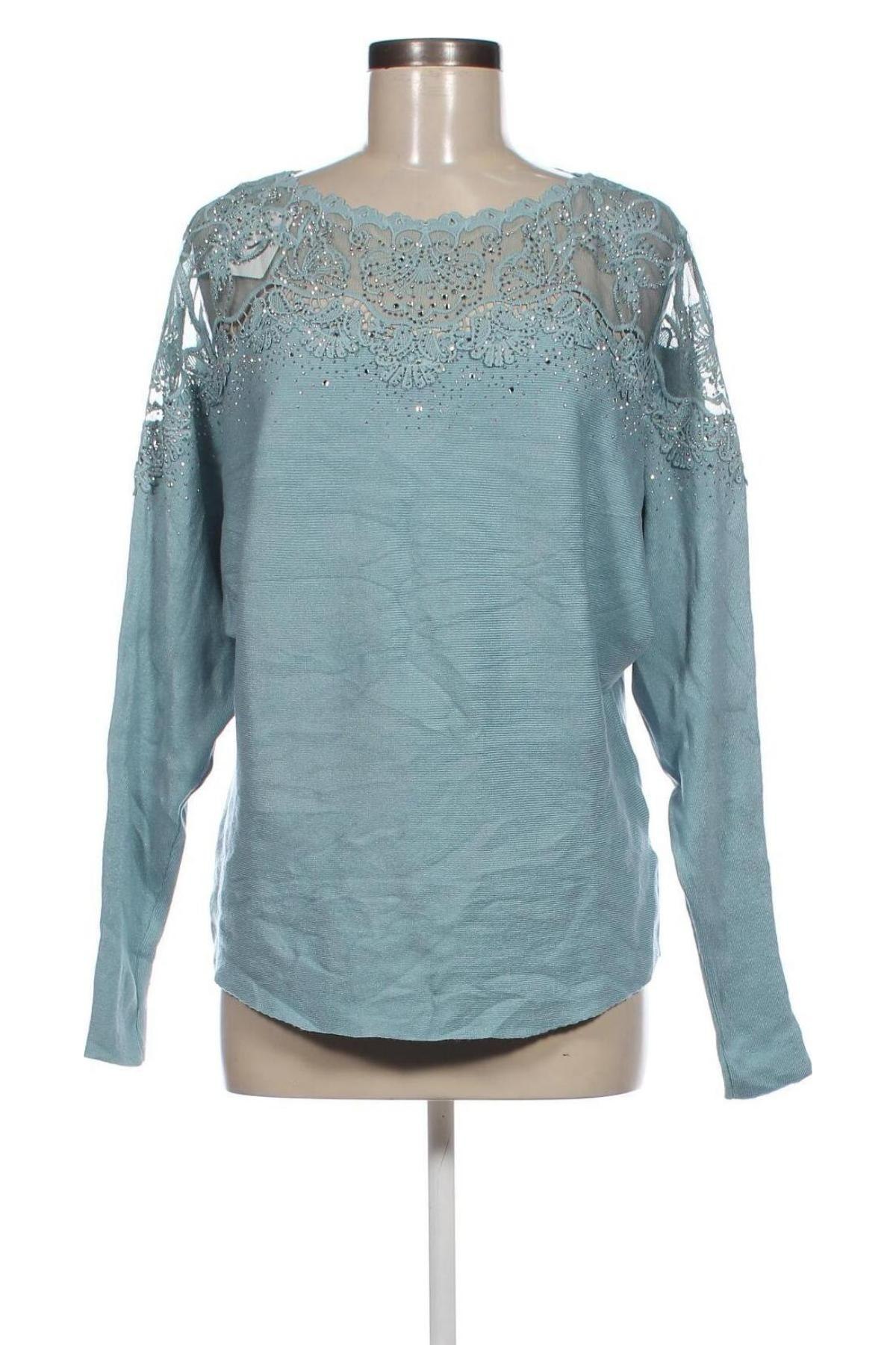 Damenpullover, Größe L, Farbe Blau, Preis € 7,49