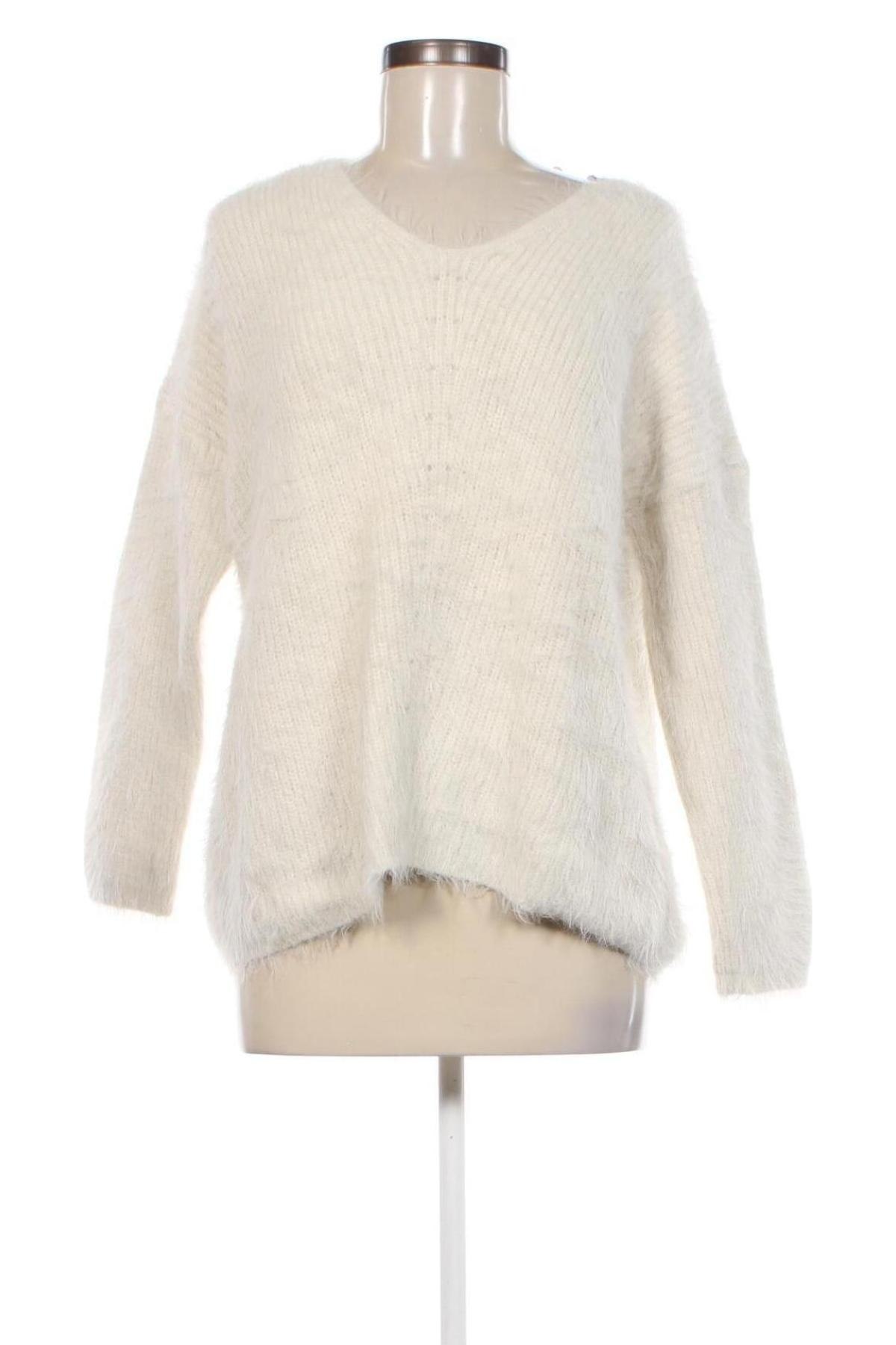 Damenpullover Atmosphere, Größe L, Farbe Weiß, Preis € 7,49