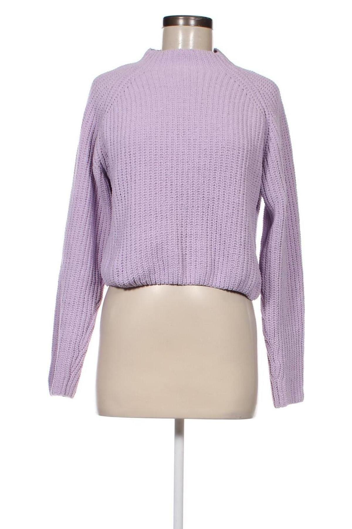 Damenpullover Bershka, Größe S, Farbe Lila, Preis € 3,99