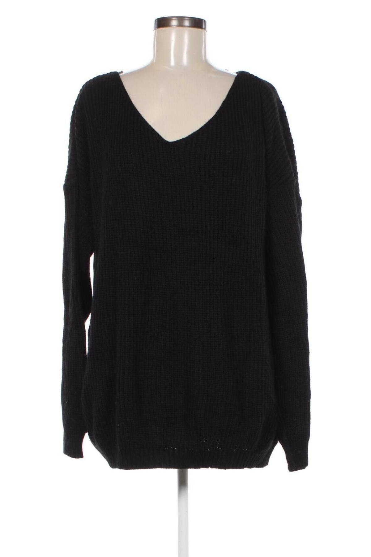 Damenpullover Boohoo, Größe 3XL, Farbe Schwarz, Preis € 9,49