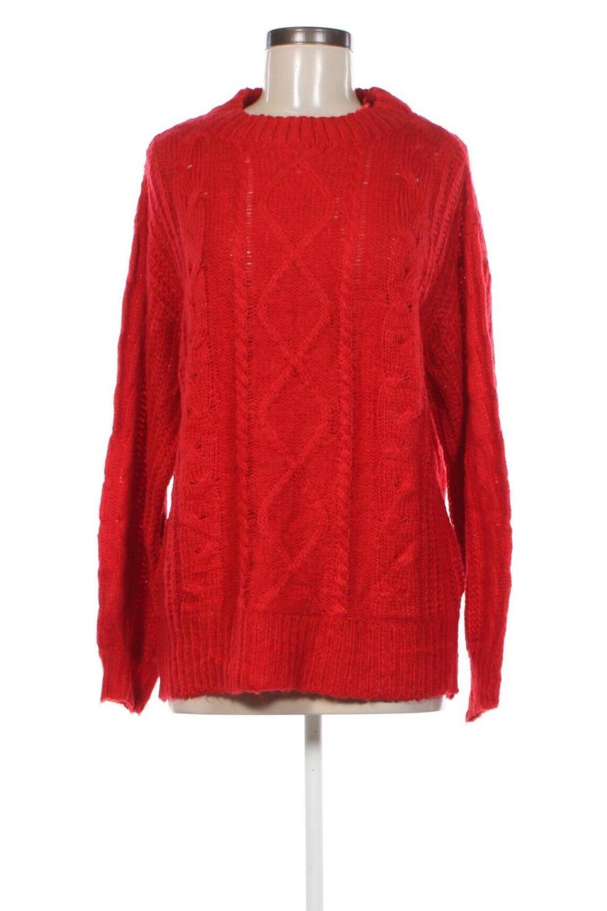 Damski sweter Brave Soul, Rozmiar XS, Kolor Czerwony, Cena 52,99 zł