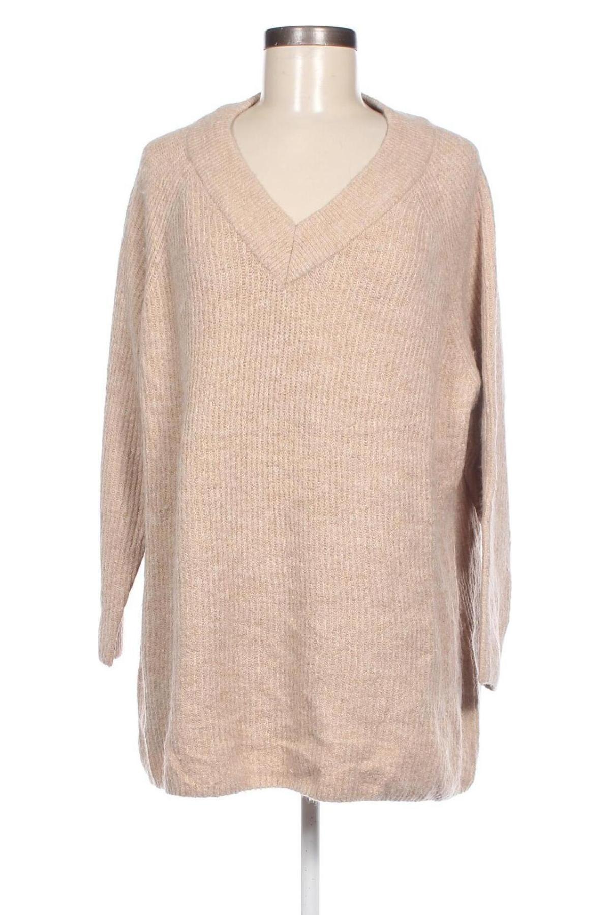 Damenpullover C&A, Größe XL, Farbe Beige, Preis 8,49 €