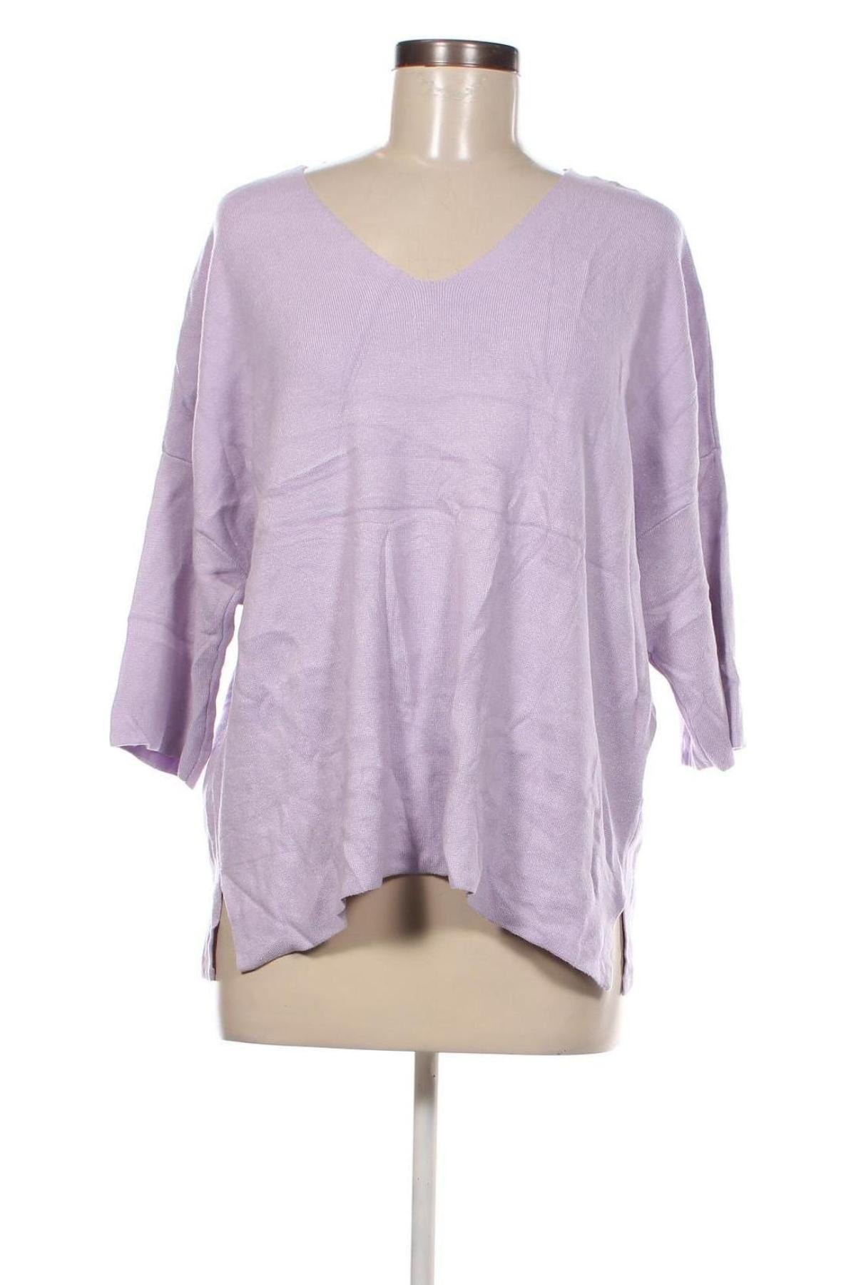 Damenpullover C&A, Größe L, Farbe Lila, Preis 7,49 €