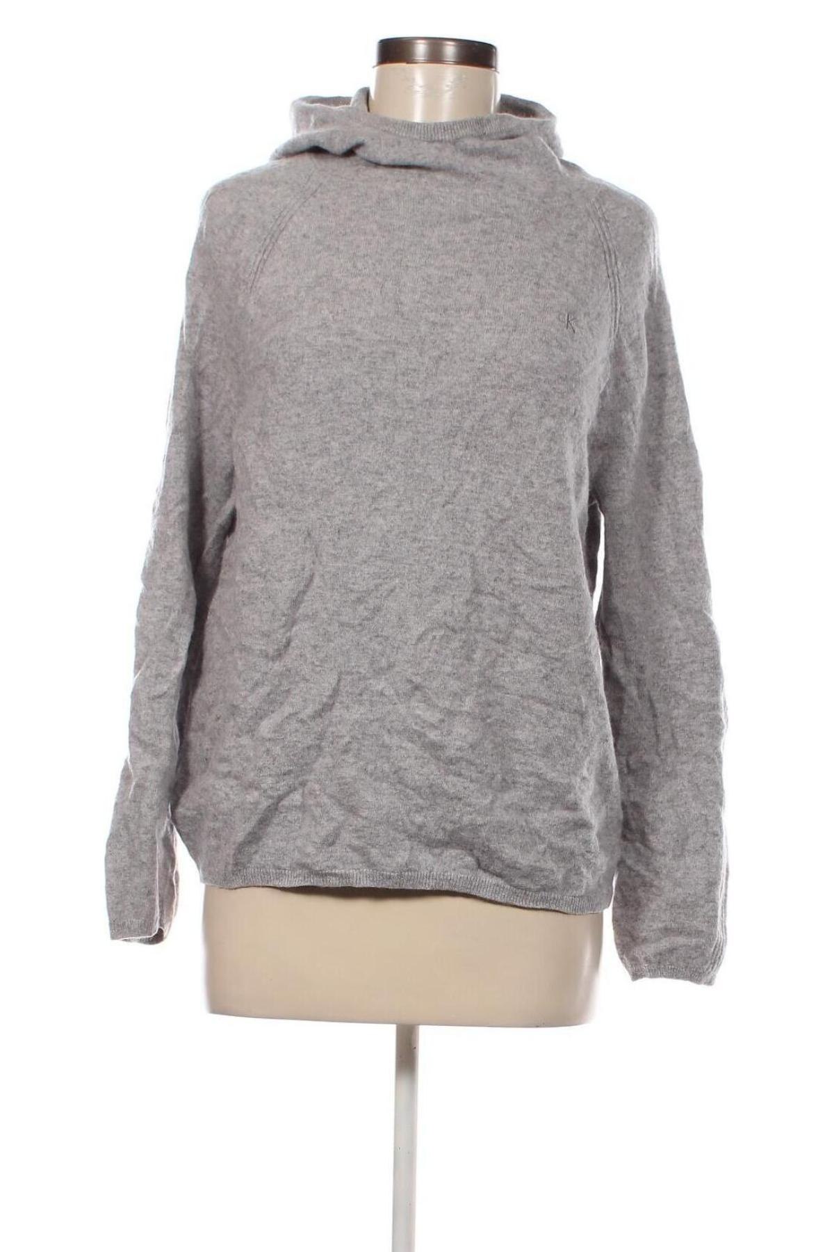 Damenpullover Calvin Klein, Größe M, Farbe Grau, Preis 26,99 €