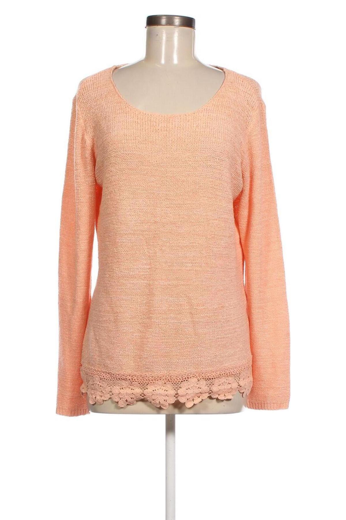 Damenpullover Charles Vogele, Größe M, Farbe Orange, Preis € 7,49