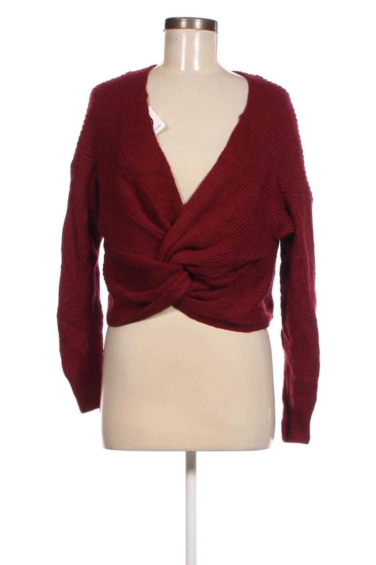 Damenpullover Fashion nova, Größe S, Farbe Rot, Preis 7,49 €