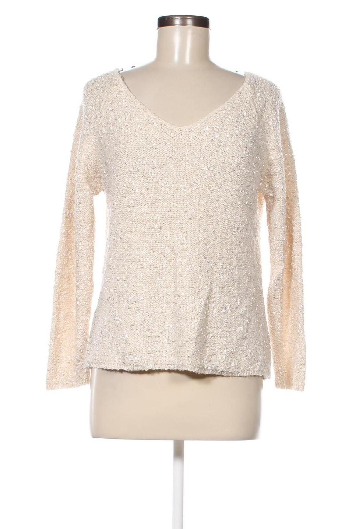 Damski sweter Golden Days, Rozmiar M, Kolor ecru, Cena 45,99 zł