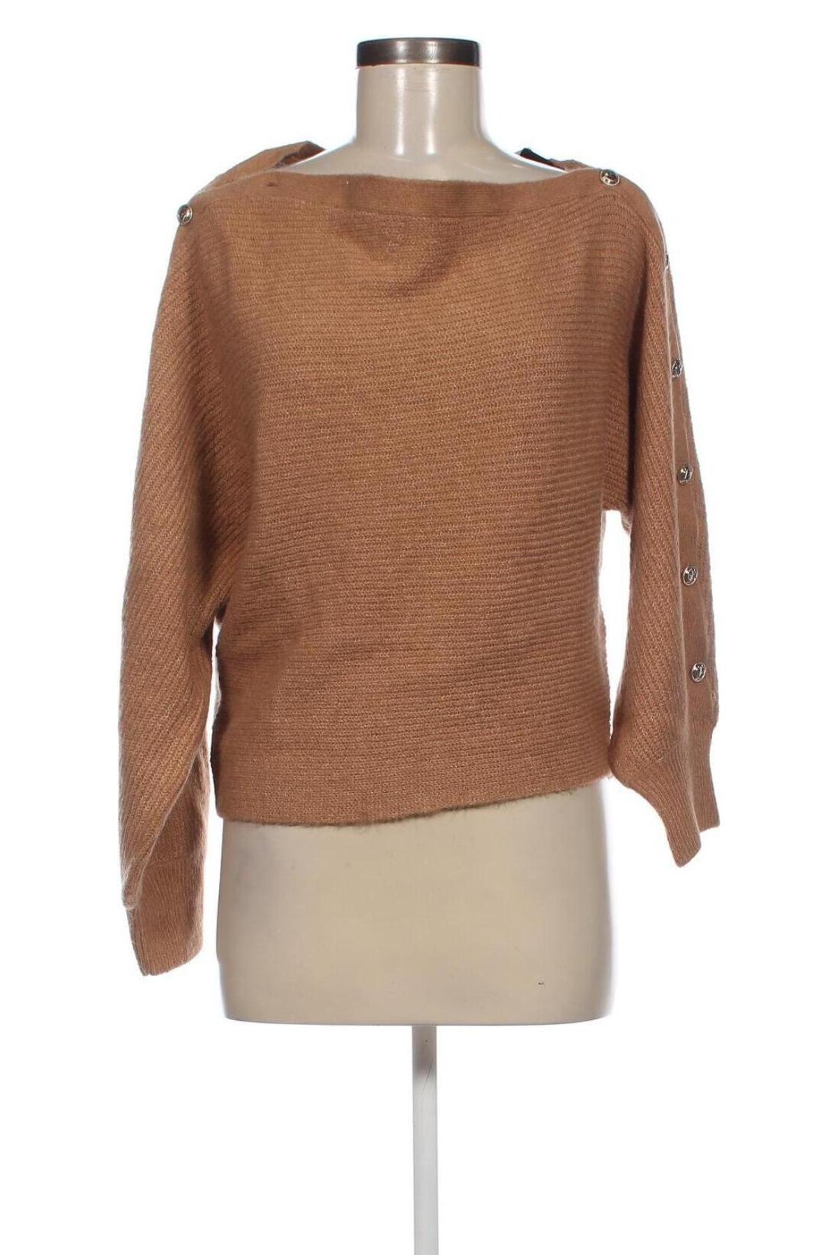 Damski sweter Guess, Rozmiar M, Kolor Brązowy, Cena 187,99 zł