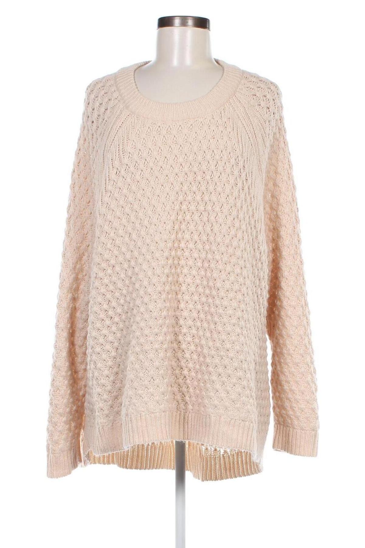 Damenpullover H&M, Größe L, Farbe Beige, Preis 8,49 €