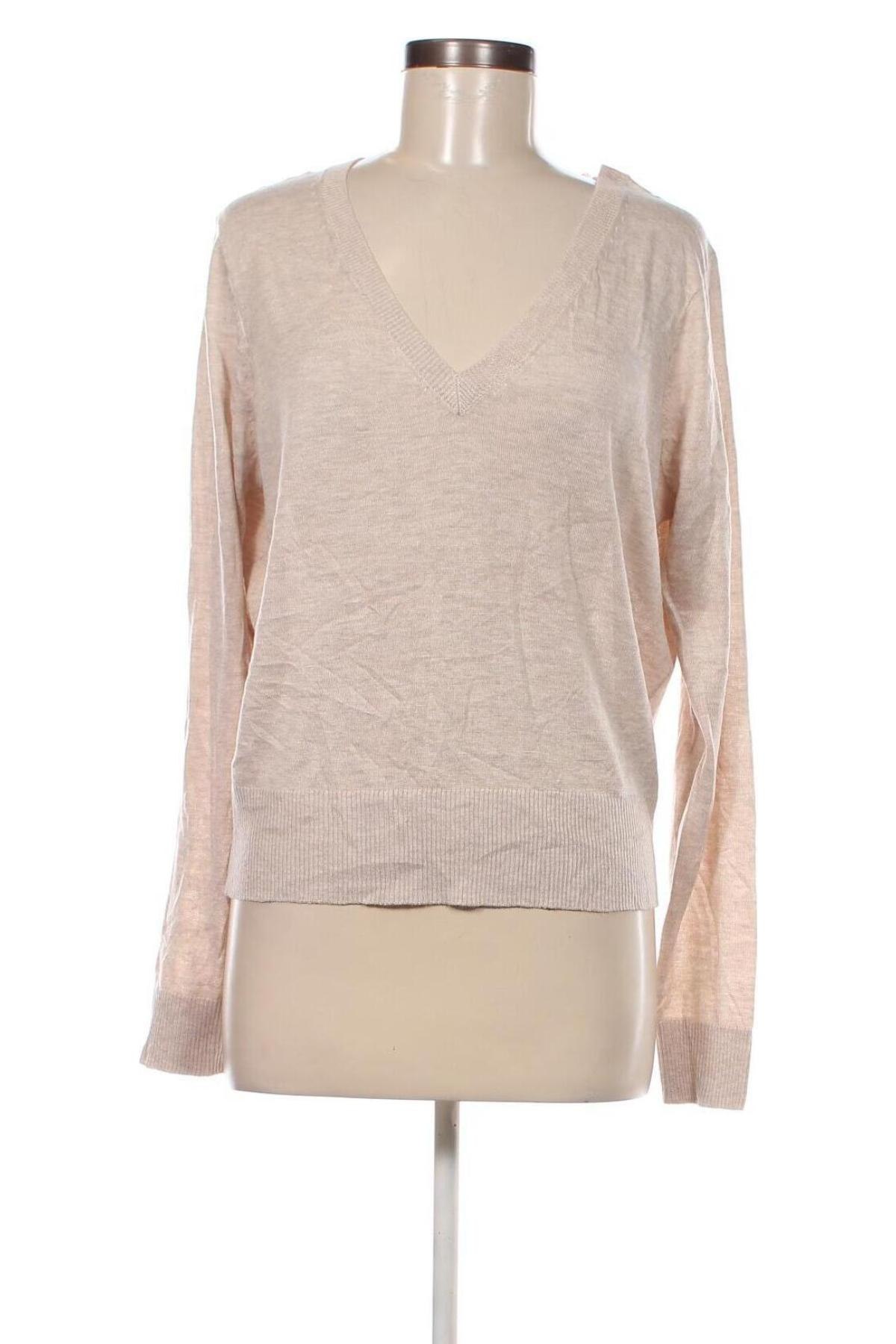 Damenpullover H&M, Größe L, Farbe Beige, Preis € 7,49