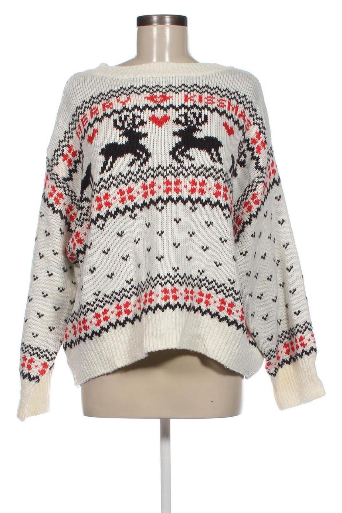 Damski sweter H&M, Rozmiar L, Kolor Biały, Cena 29,99 zł