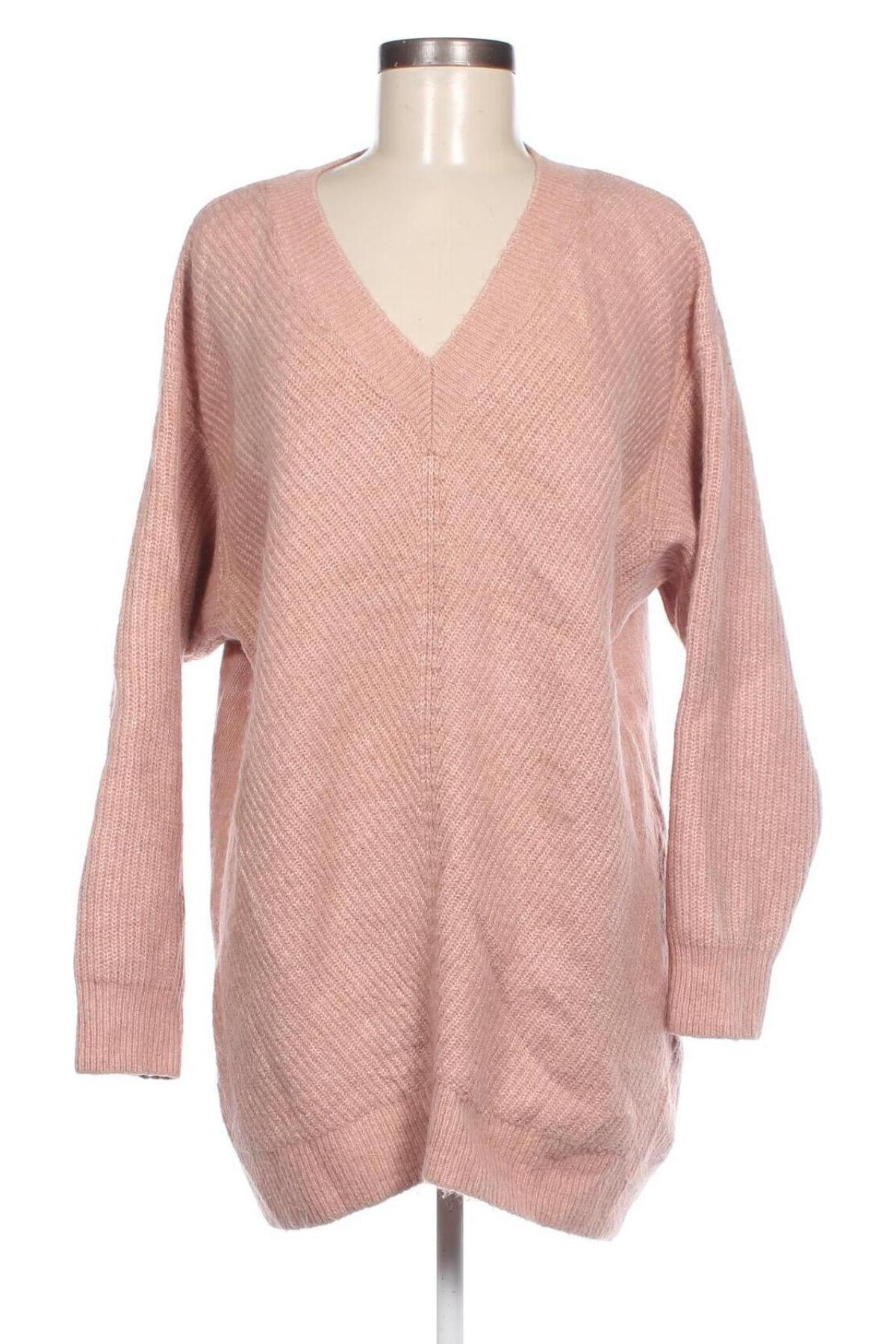 Damski sweter H&M, Rozmiar M, Kolor Popielaty róż, Cena 29,99 zł