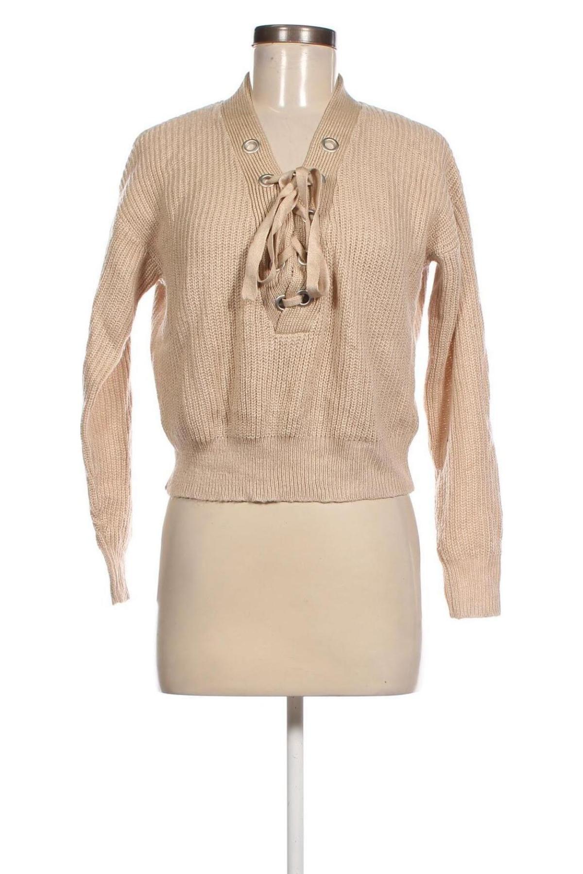 Damenpullover H&M Divided, Größe XS, Farbe Beige, Preis € 5,99