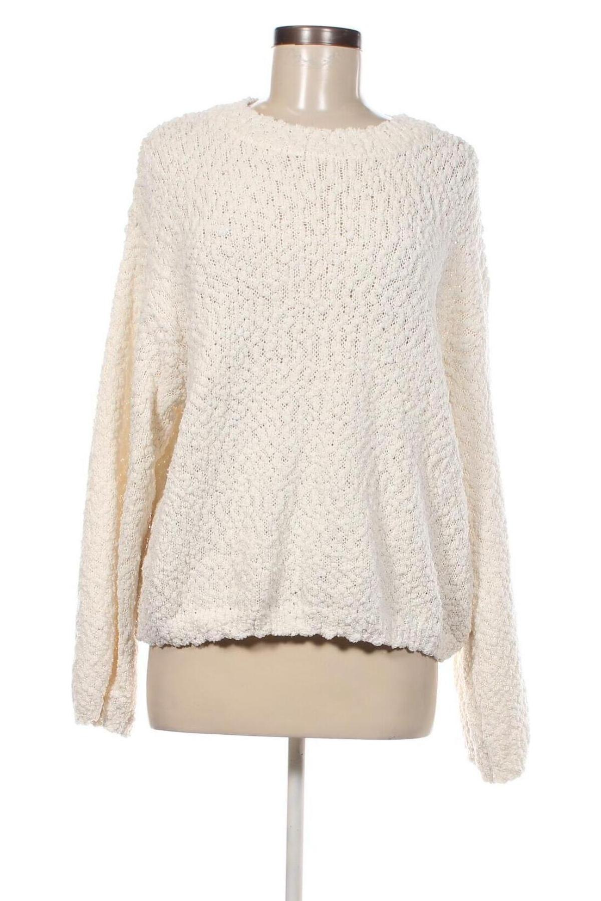 Damenpullover H&M Divided, Größe M, Farbe Weiß, Preis € 5,99