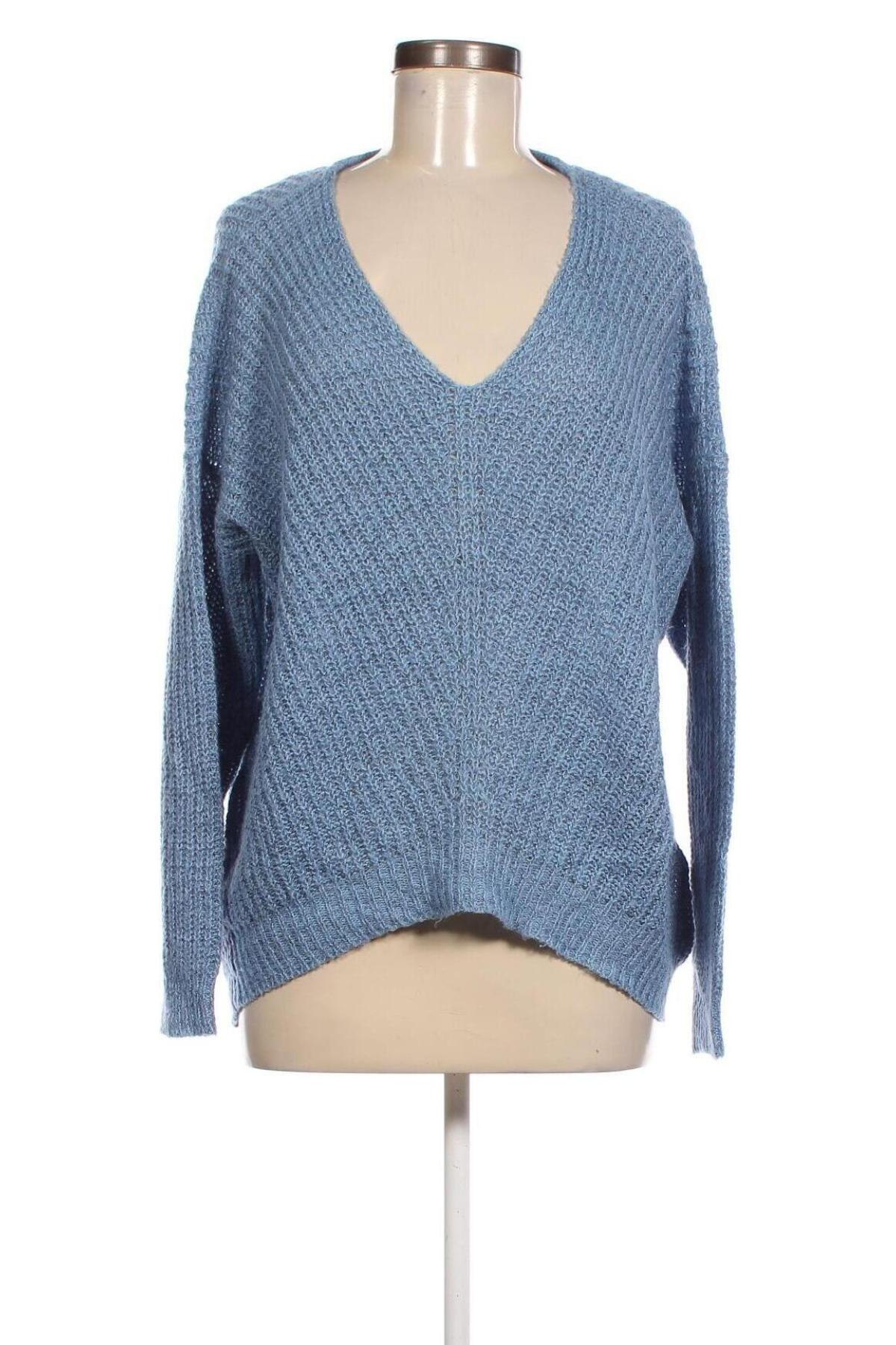 Damenpullover Jacqueline De Yong, Größe L, Farbe Blau, Preis € 7,49