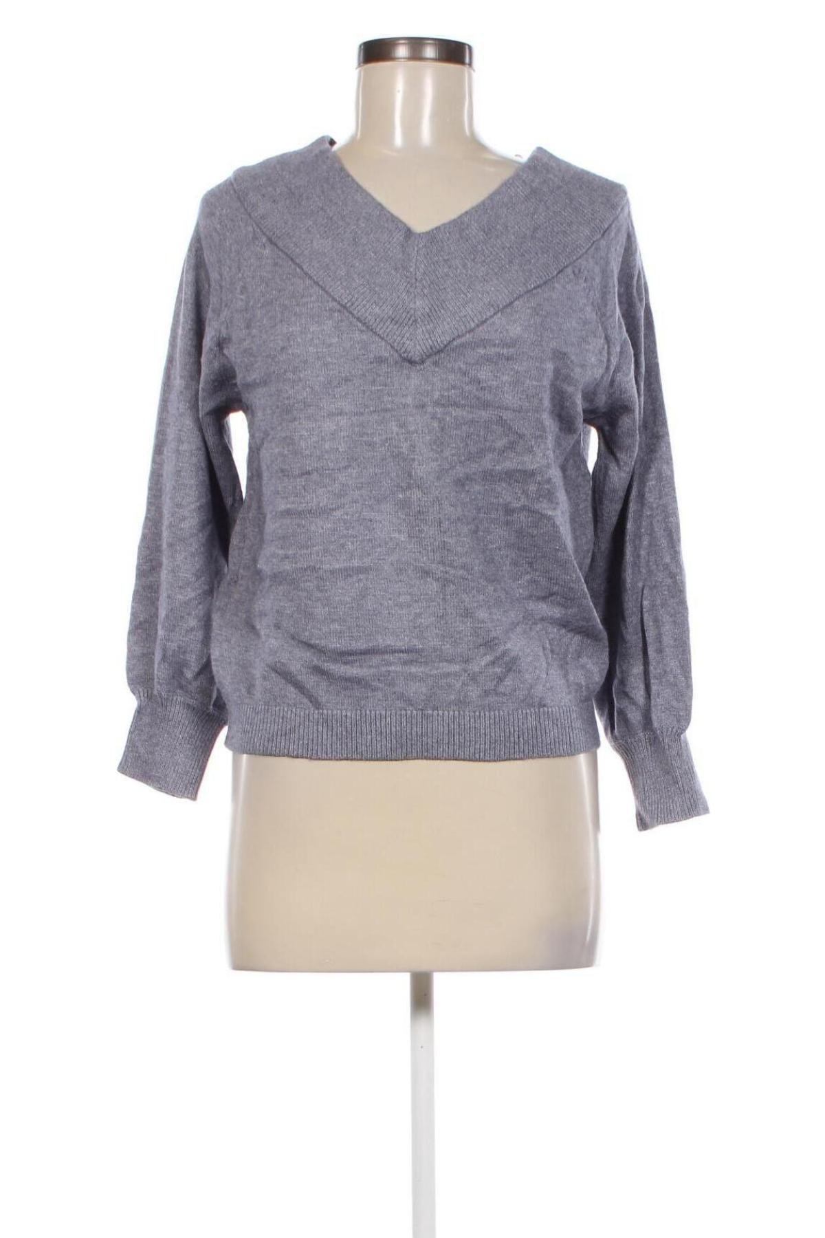 Damenpullover Jacqueline De Yong, Größe L, Farbe Blau, Preis 5,49 €