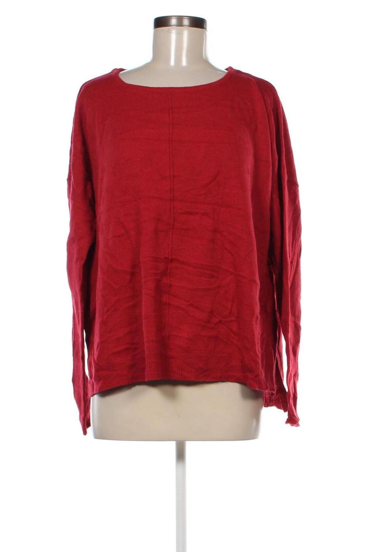 Damenpullover Janina, Größe L, Farbe Rot, Preis 7,49 €