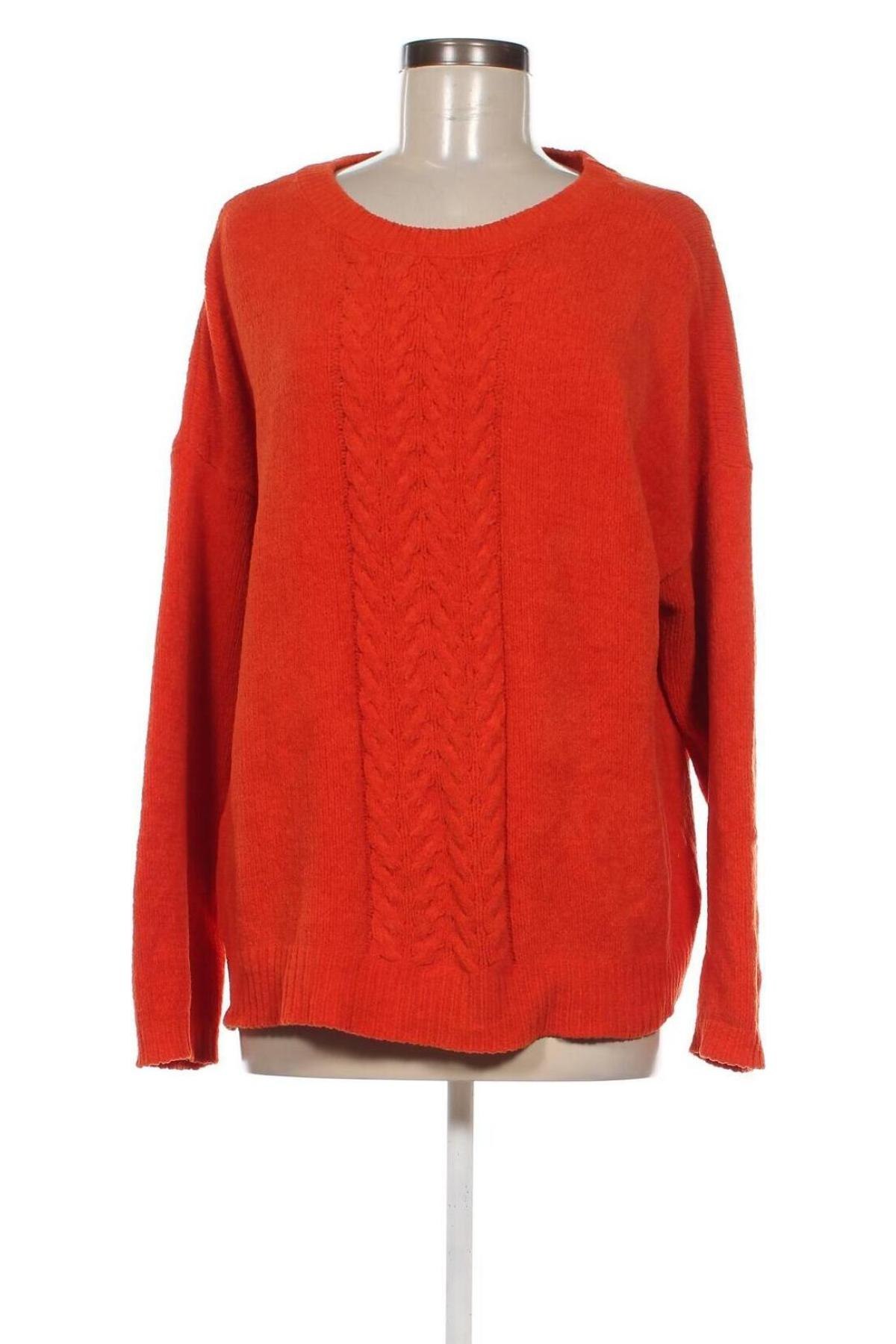 Damenpullover Janina, Größe XL, Farbe Orange, Preis 9,49 €