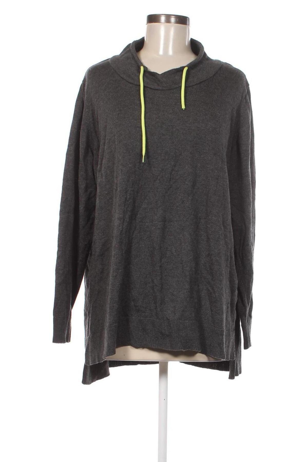 Damenpullover Laura Torelli, Größe XXL, Farbe Grau, Preis € 7,49