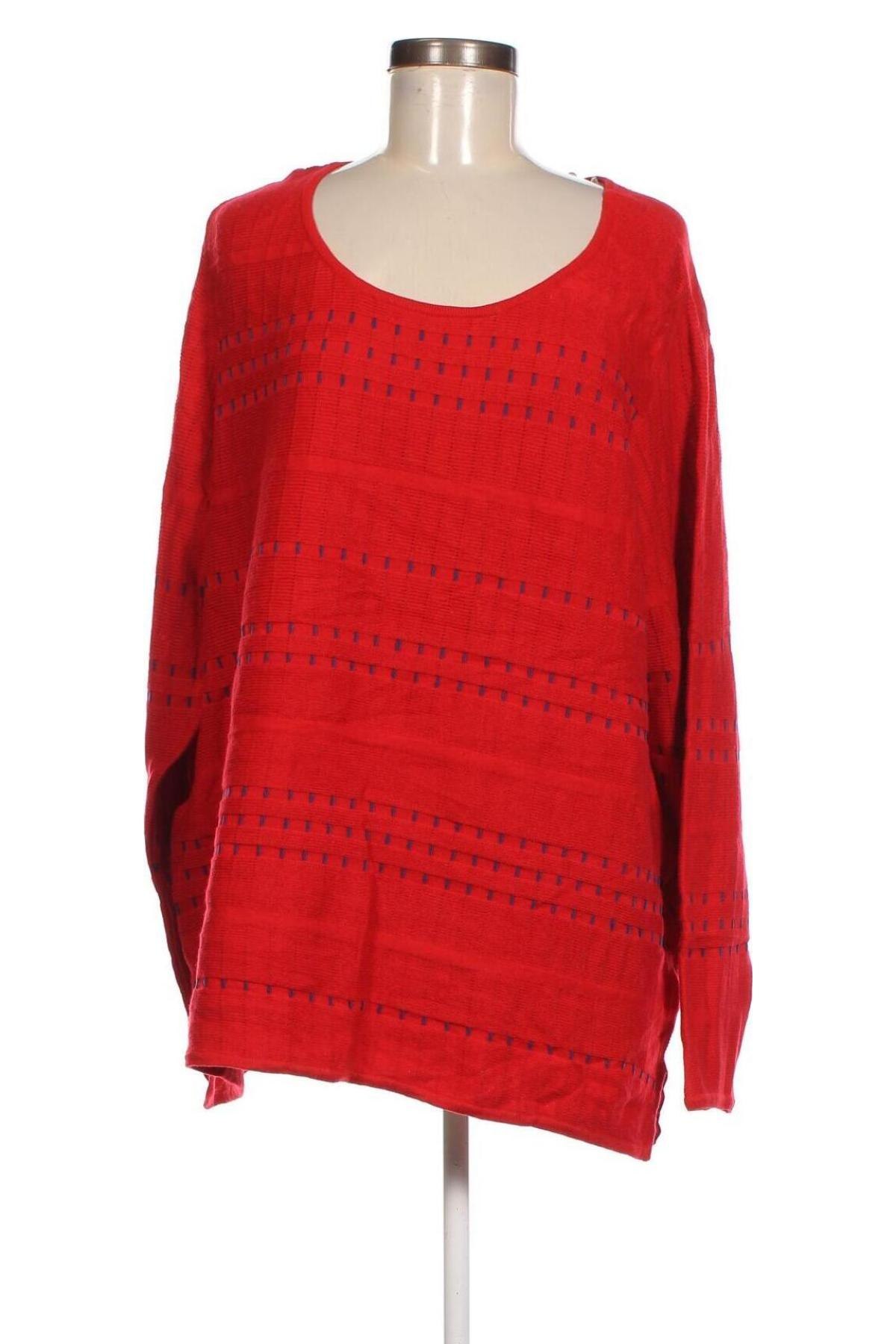 Damenpullover Laura Torelli, Größe XXL, Farbe Rot, Preis 9,49 €