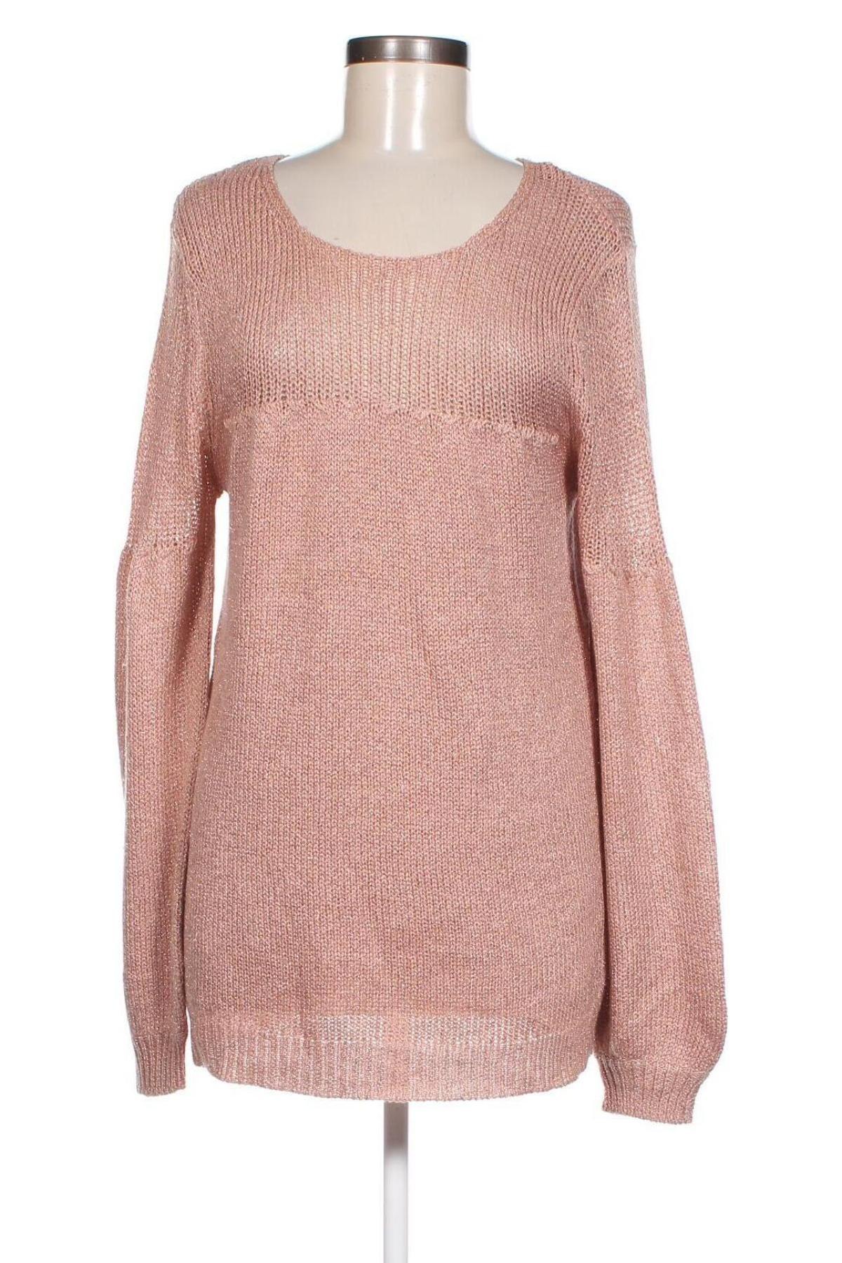 Damenpullover Laura Torelli, Größe M, Farbe Beige, Preis 7,49 €