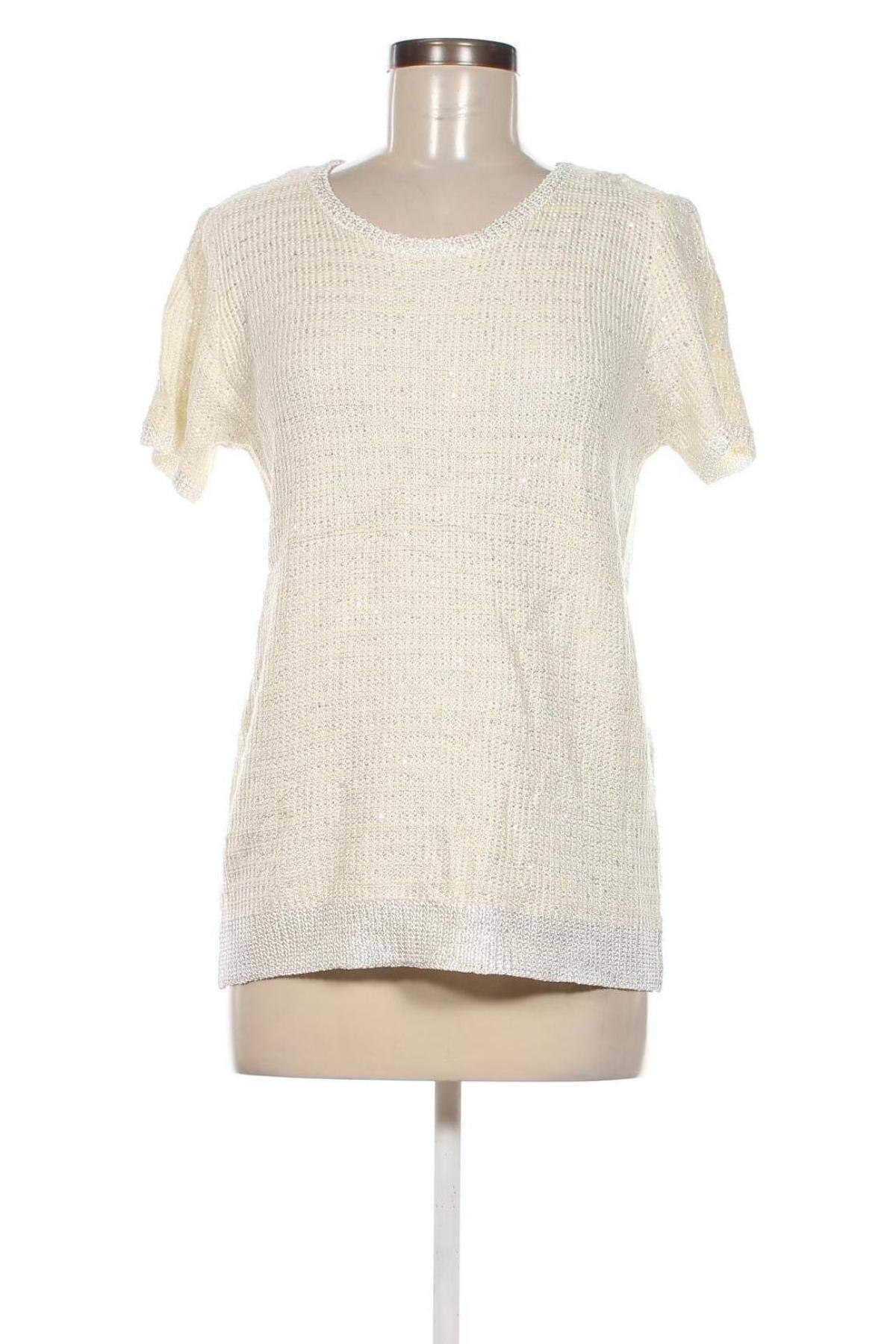 Damenpullover Liz Jordan, Größe M, Farbe Ecru, Preis 6,99 €