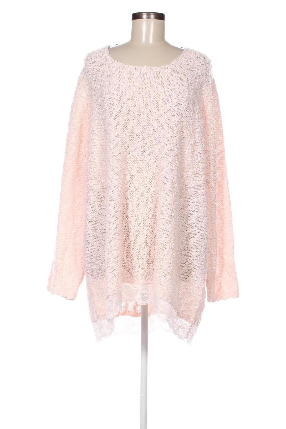 Damenpullover Mia Moda, Größe 4XL, Farbe Rosa, Preis 28,53 €