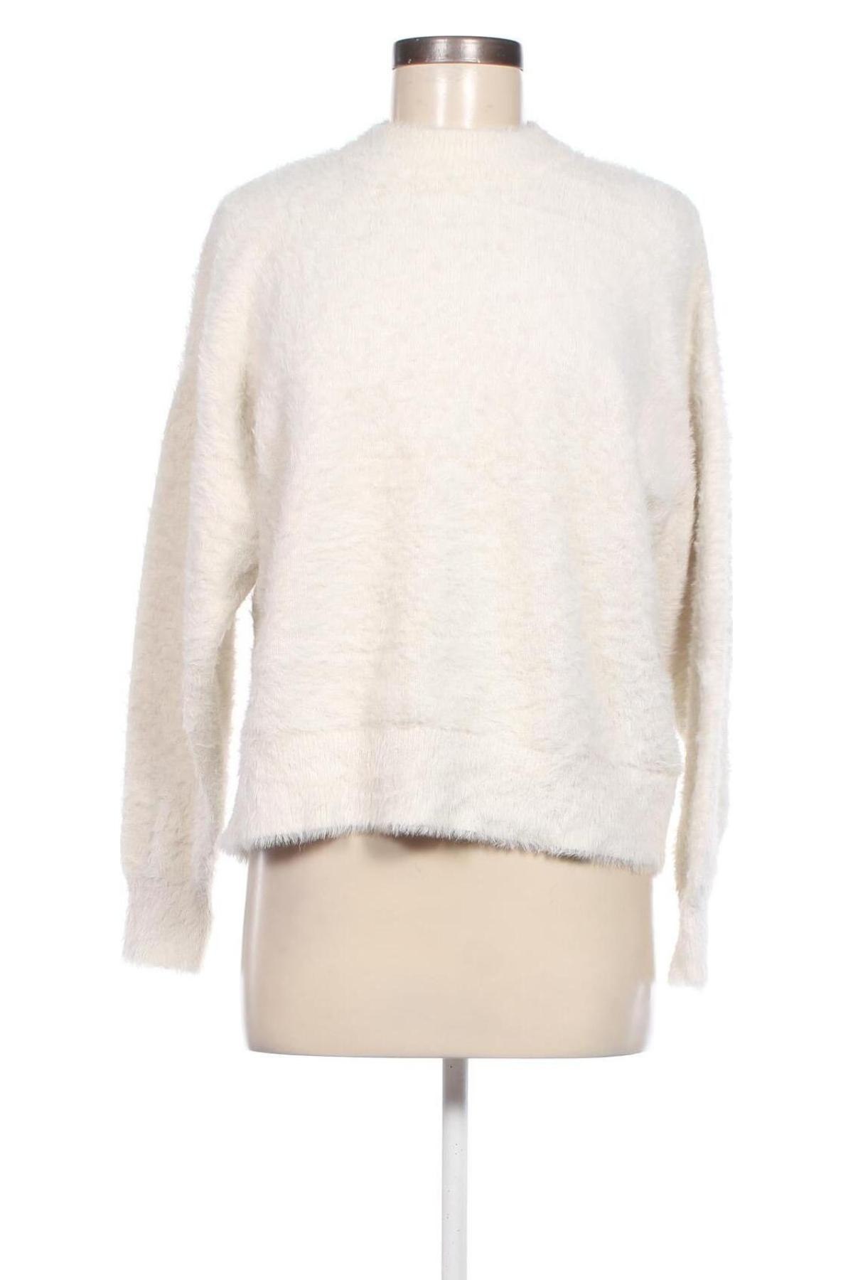 Damenpullover Monki, Größe M, Farbe Ecru, Preis 6,49 €