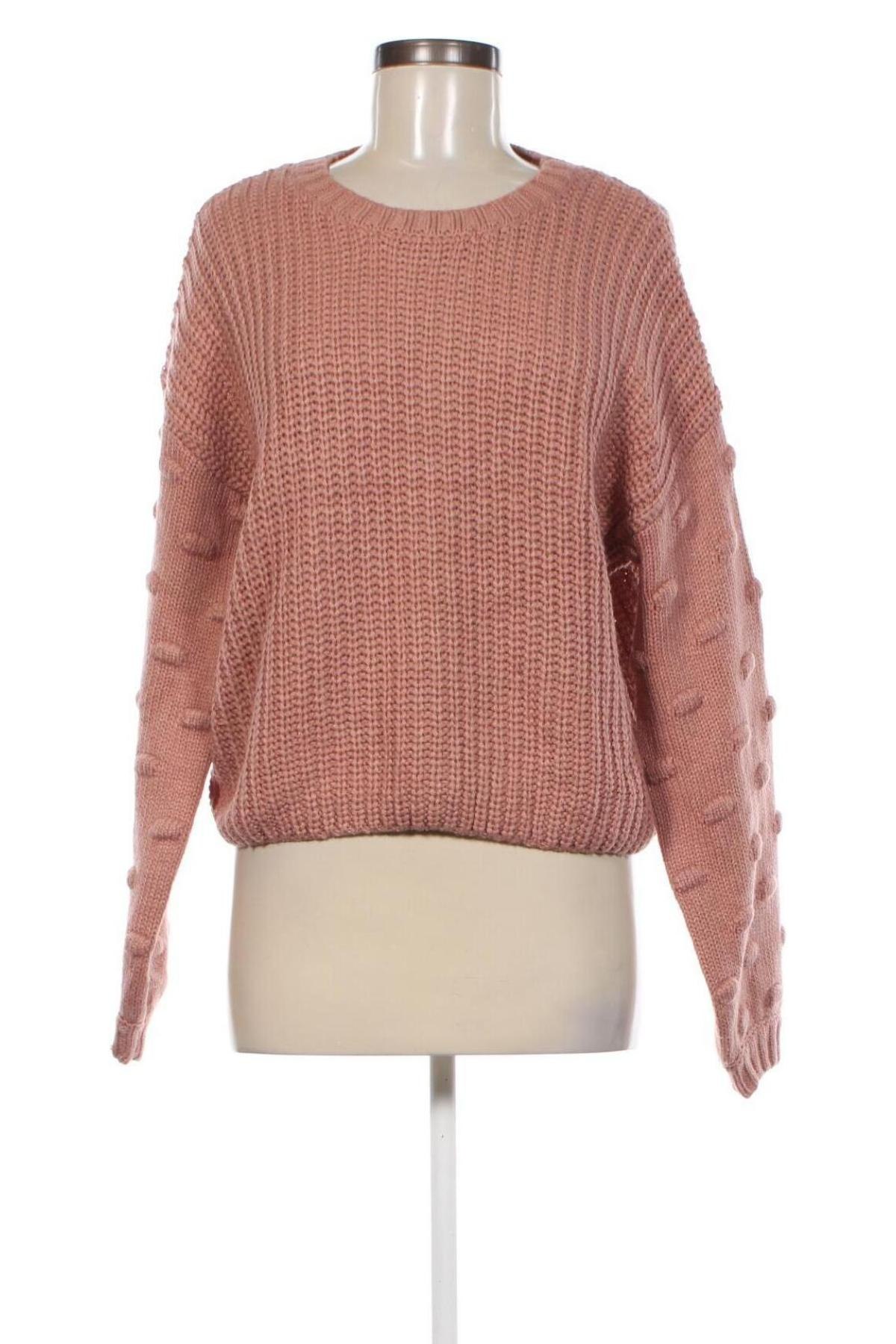 Damenpullover Moon & Madison, Größe M, Farbe Aschrosa, Preis € 6,49