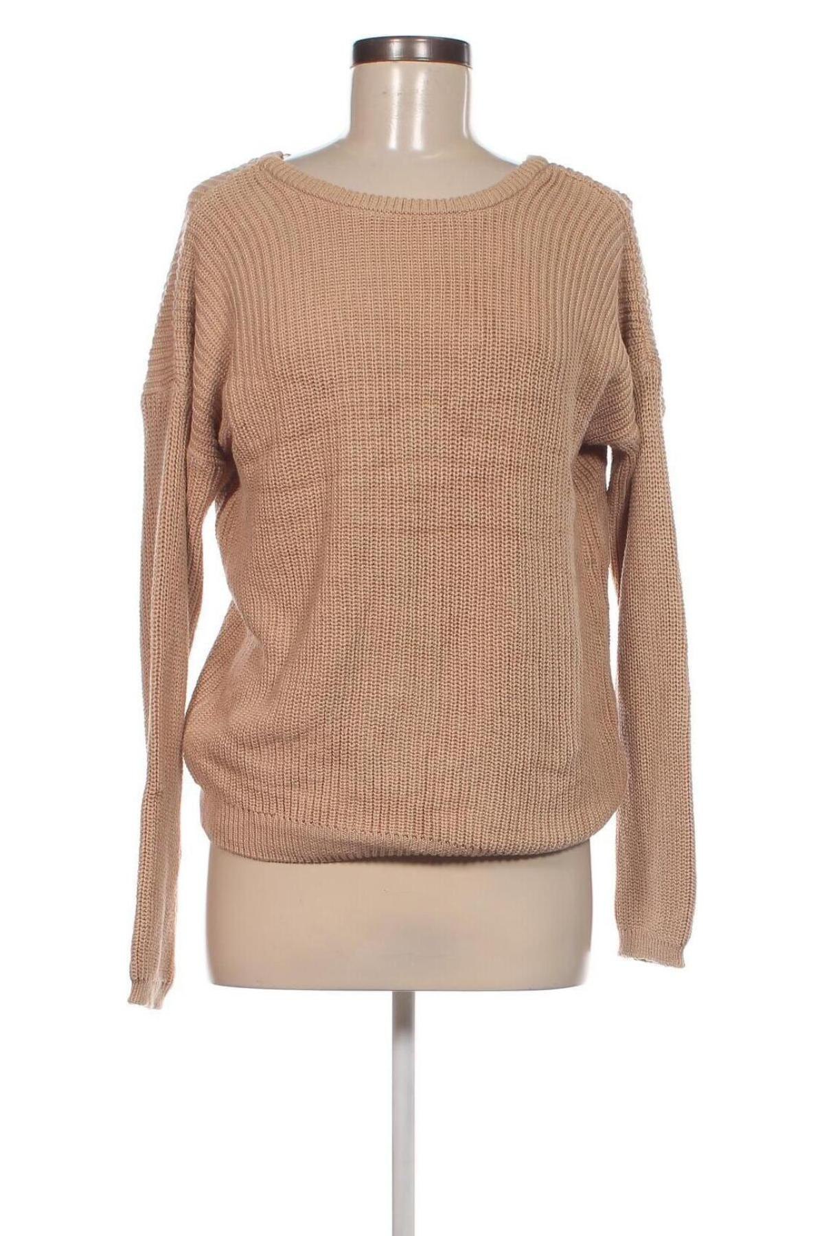 Damenpullover NA-KD, Größe XS, Farbe Beige, Preis 9,99 €