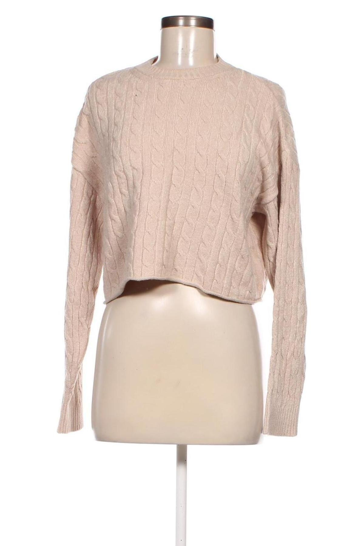 Damenpullover Pull&Bear, Größe M, Farbe Beige, Preis € 7,49