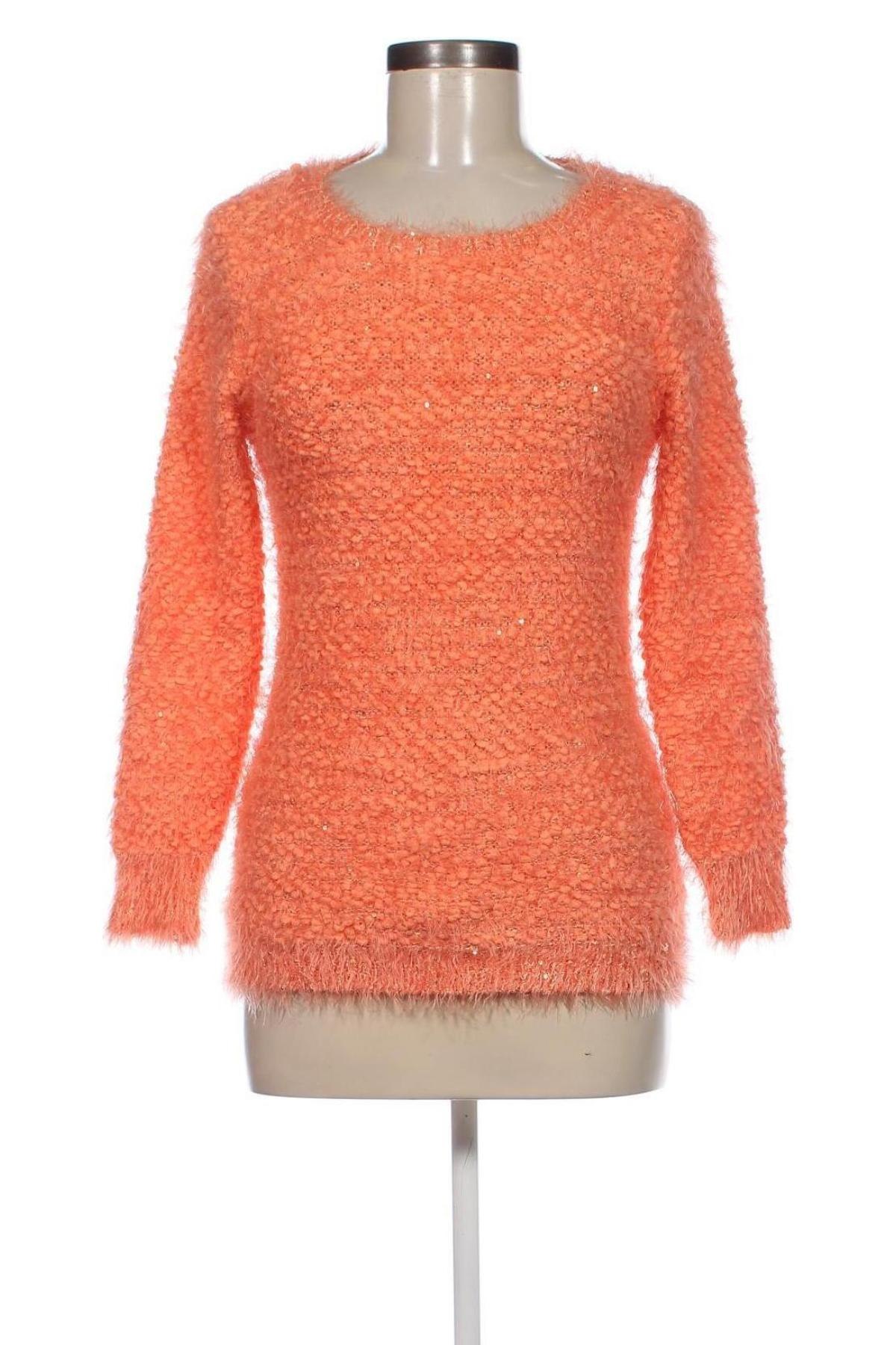 Damenpullover Quiz, Größe M, Farbe Orange, Preis € 9,99