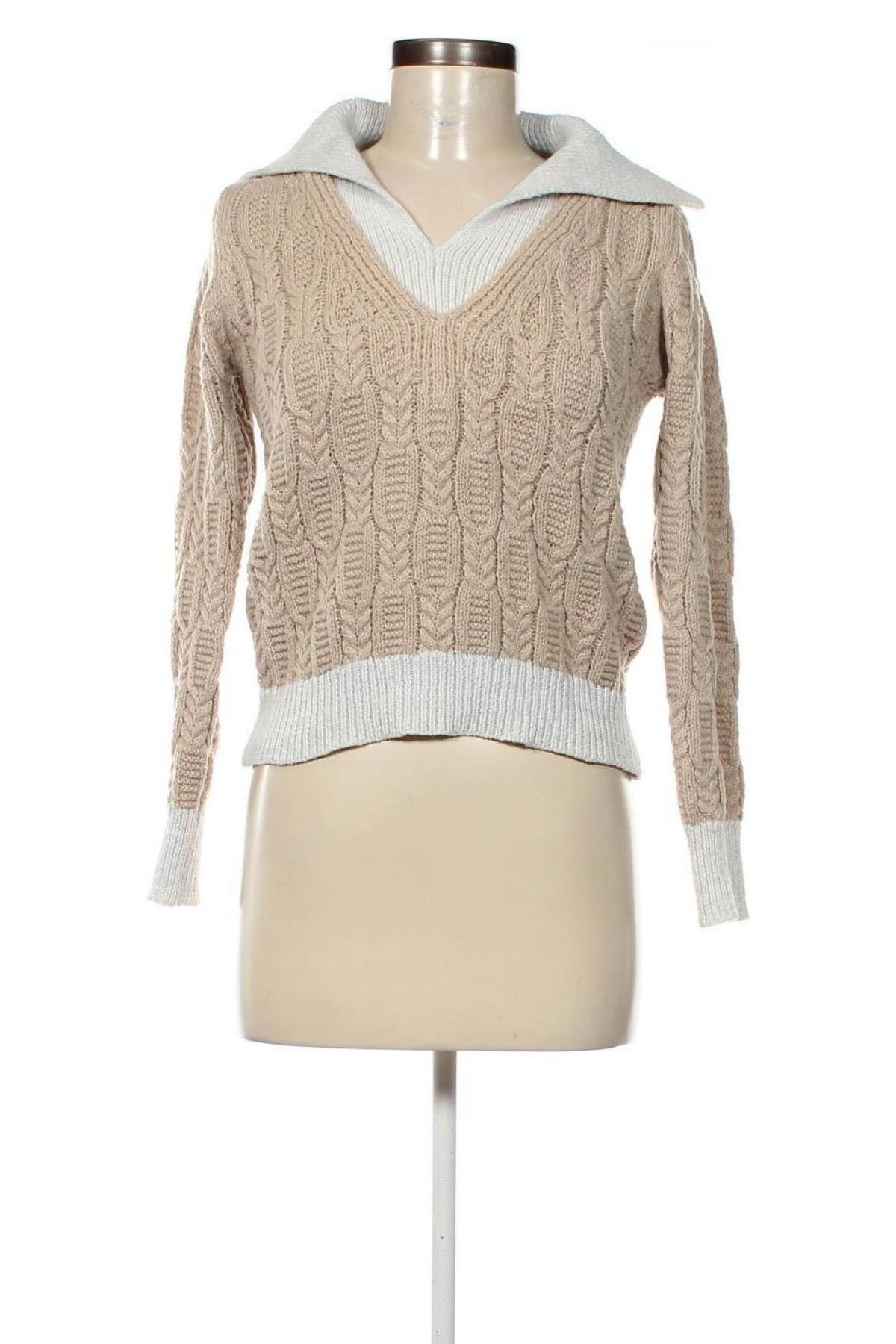 Damenpullover SHEIN, Größe S, Farbe Beige, Preis 7,49 €