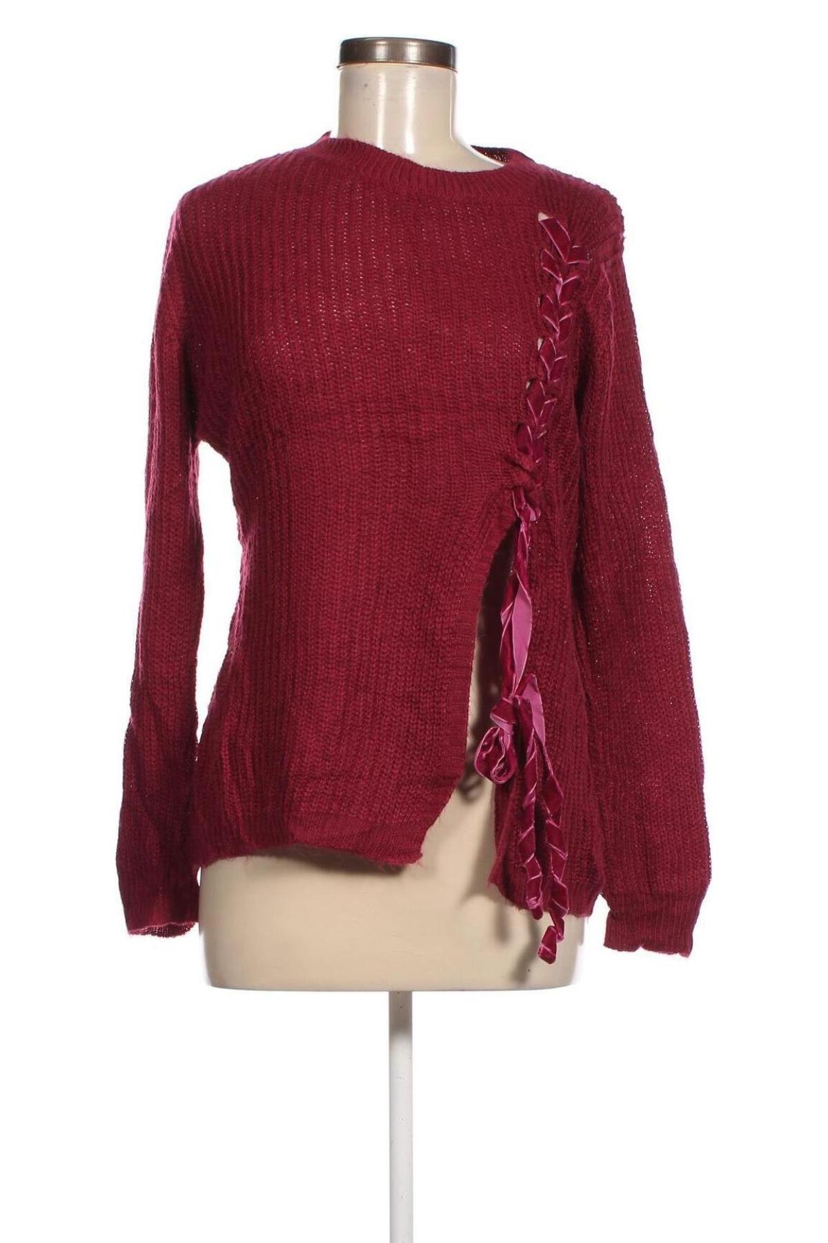 Damski sweter SHEIN, Rozmiar S, Kolor Czerwony, Cena 29,99 zł