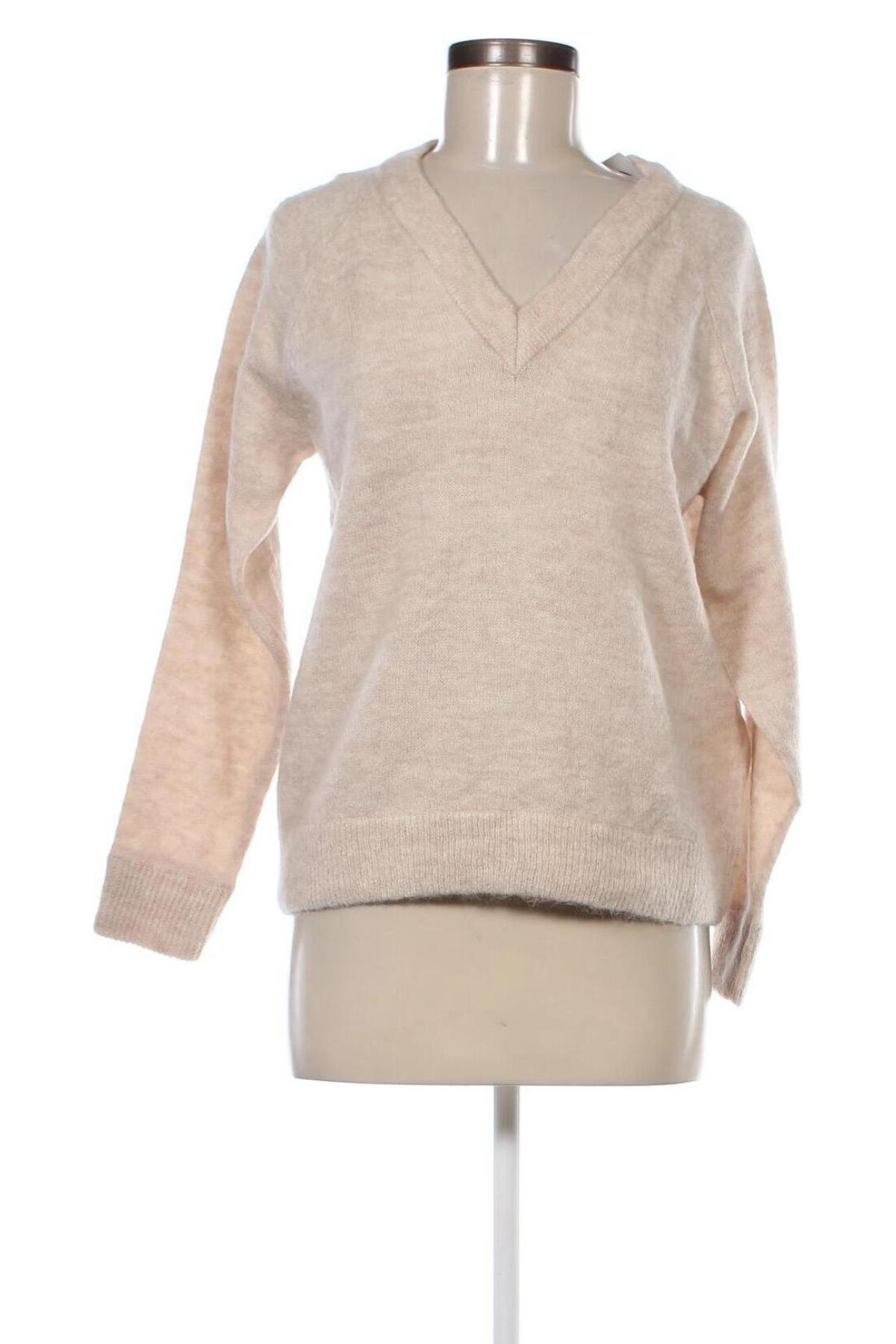 Damenpullover Selected Femme, Größe XS, Farbe Beige, Preis 9,99 €