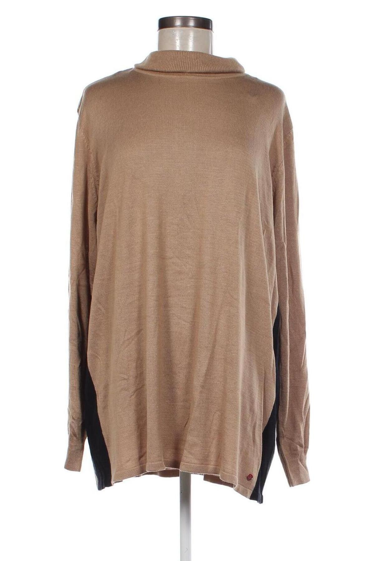 Damenpullover Sheego, Größe XXL, Farbe Beige, Preis 16,99 €