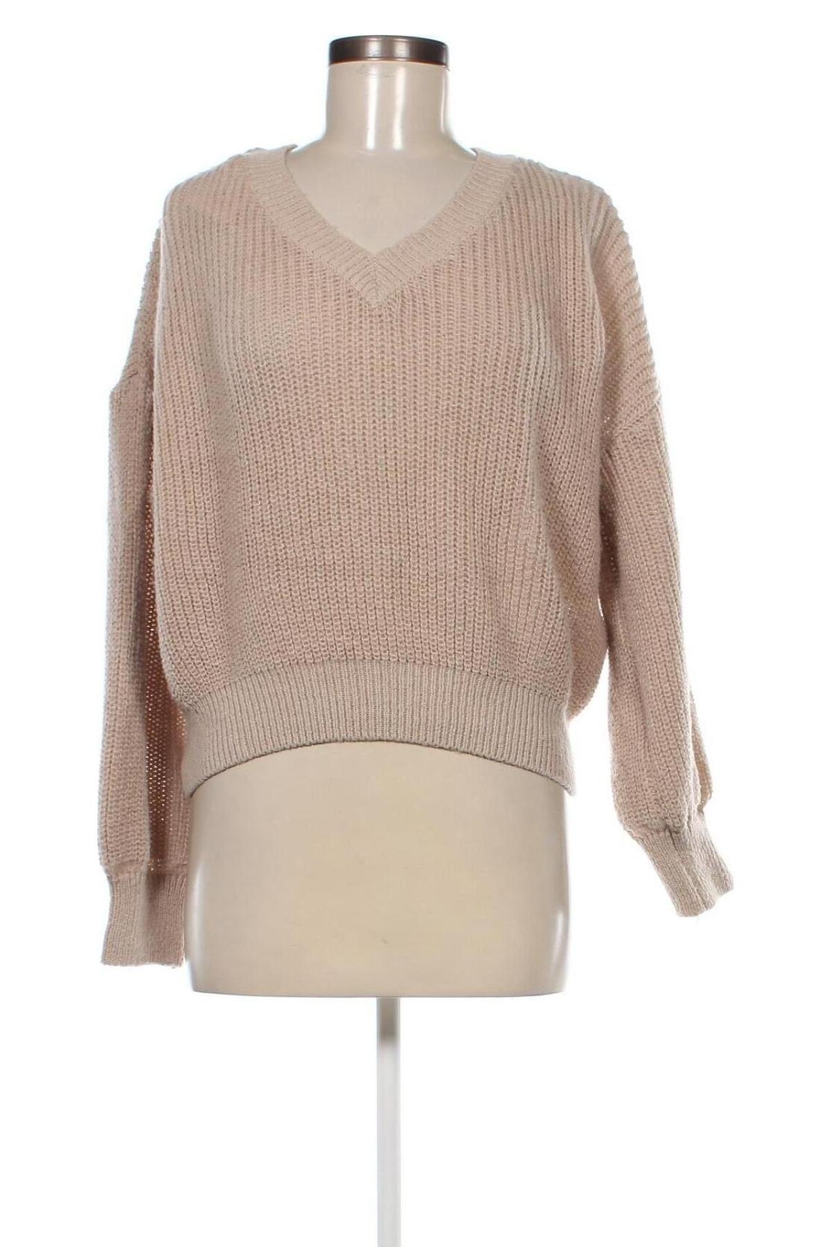 Damenpullover Shine, Größe S, Farbe Beige, Preis € 8,49