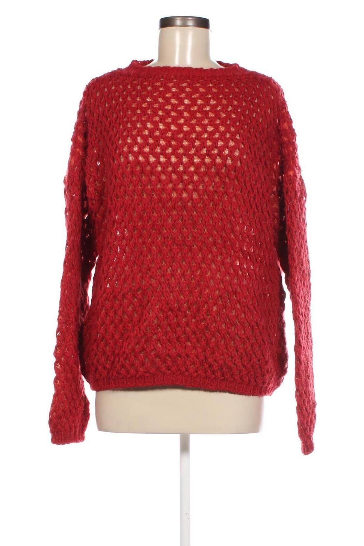 Damenpullover United Colors Of Benetton, Größe M, Farbe Rot, Preis € 9,99