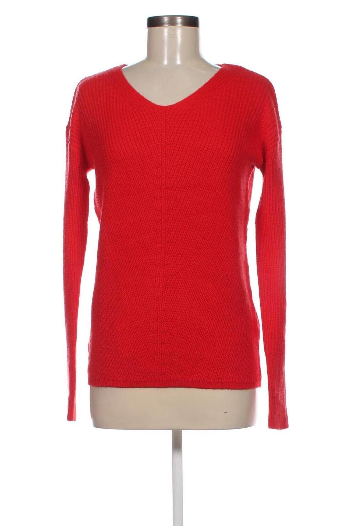 Damski sweter Up 2 Fashion, Rozmiar S, Kolor Czerwony, Cena 32,99 zł