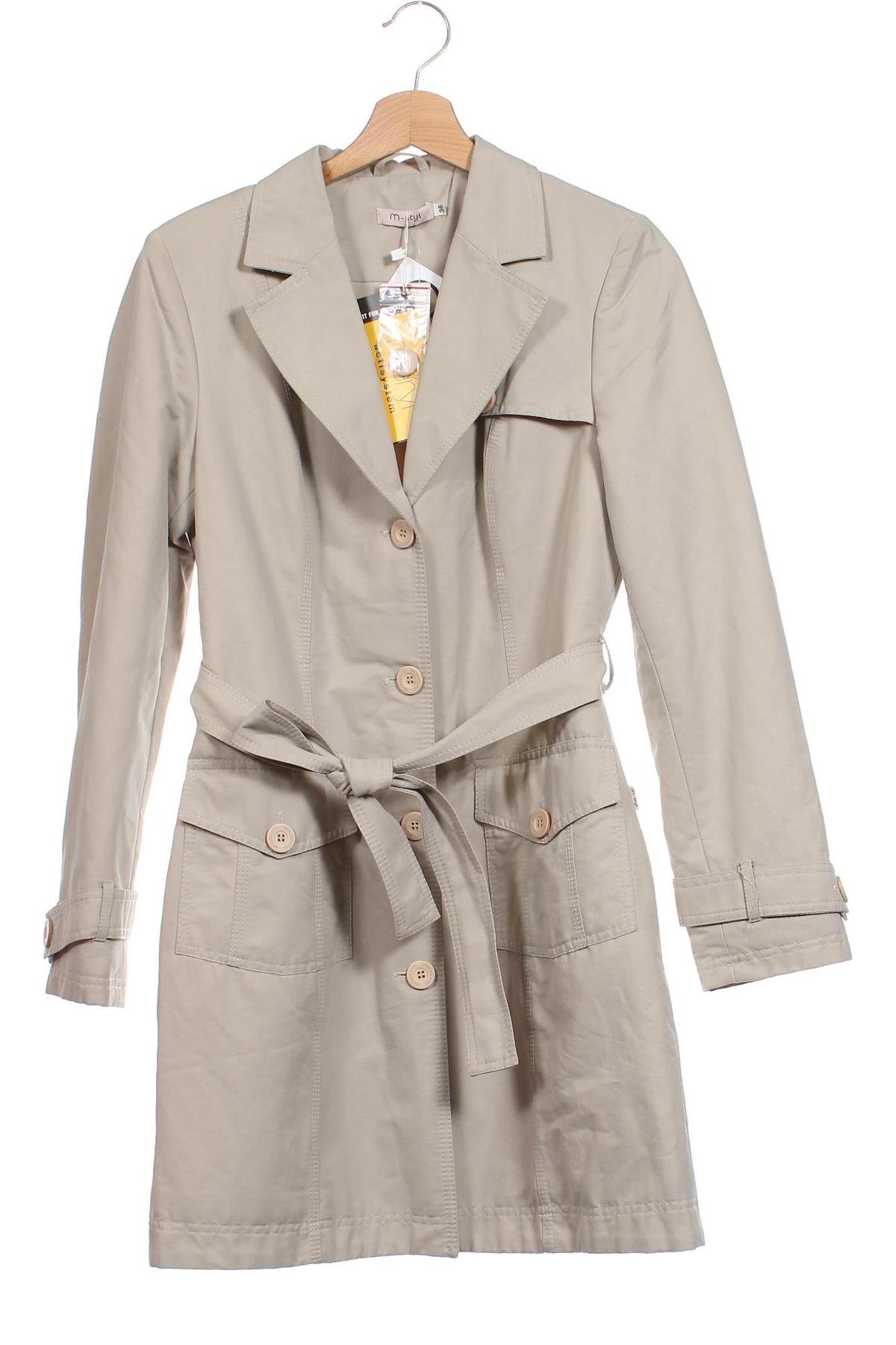 Damen Trench Coat, Größe S, Farbe Beige, Preis € 25,11