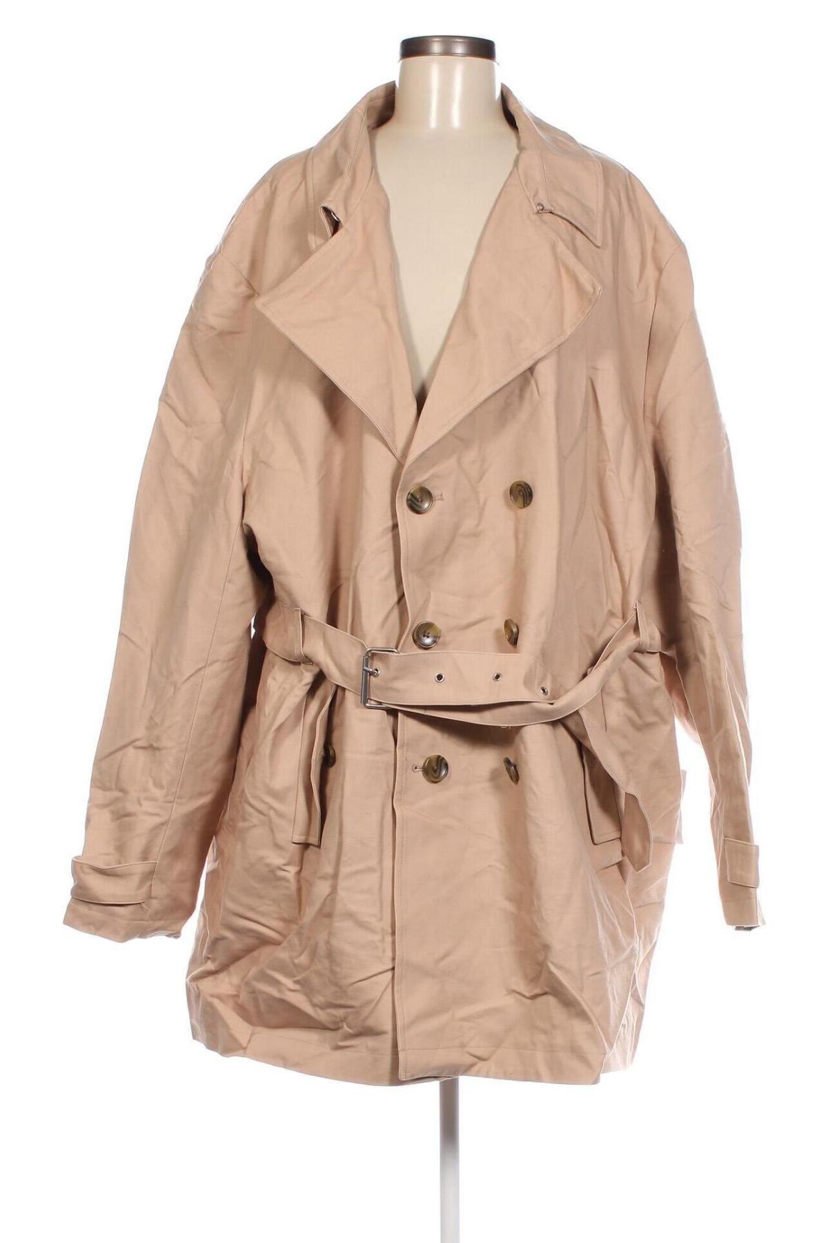 Damen Trenchcoat ASOS, Größe 4XL, Farbe Beige, Preis 20,99 €