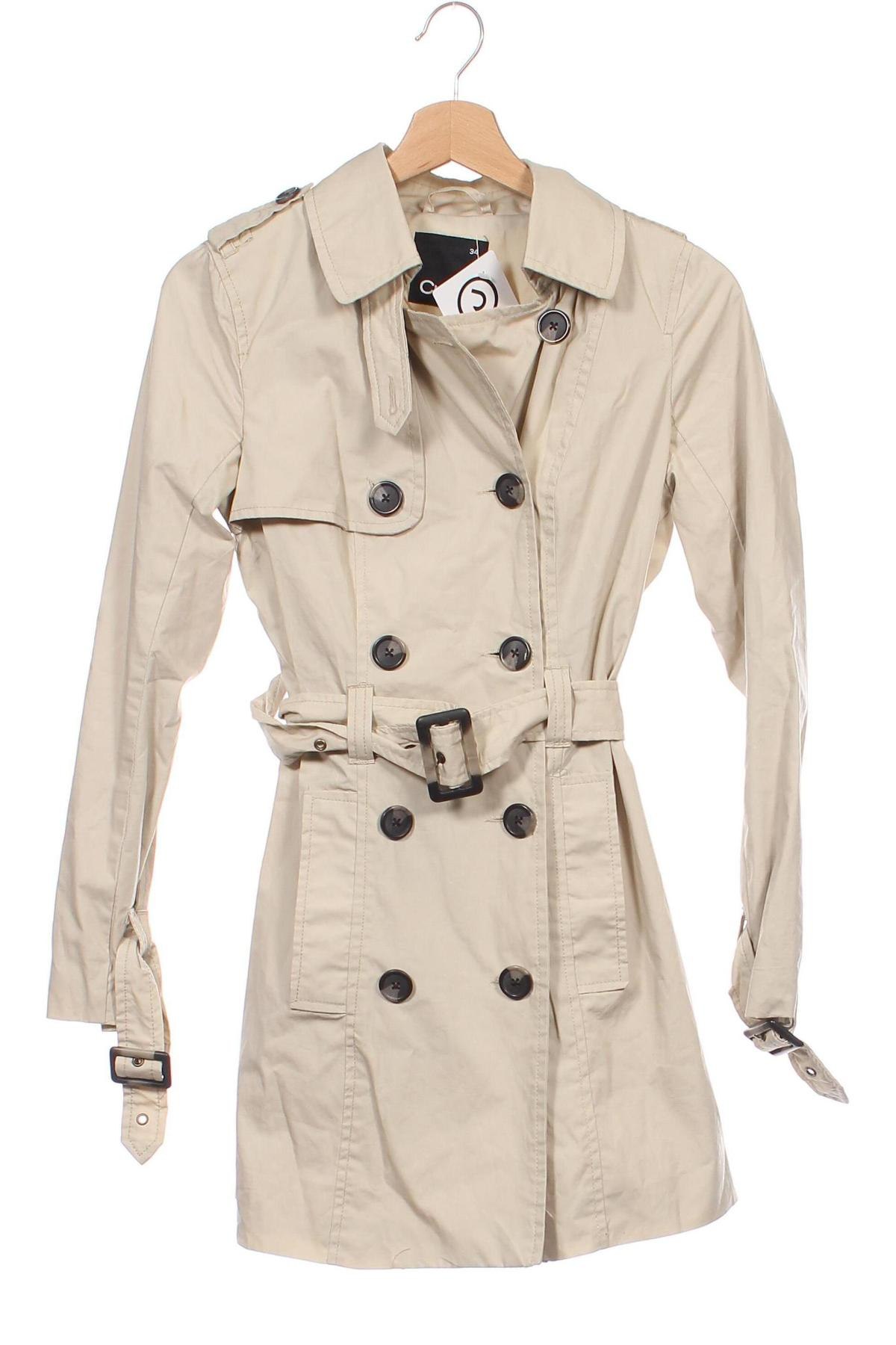 Damen Trench Coat Cubus, Größe XS, Farbe Beige, Preis € 17,77